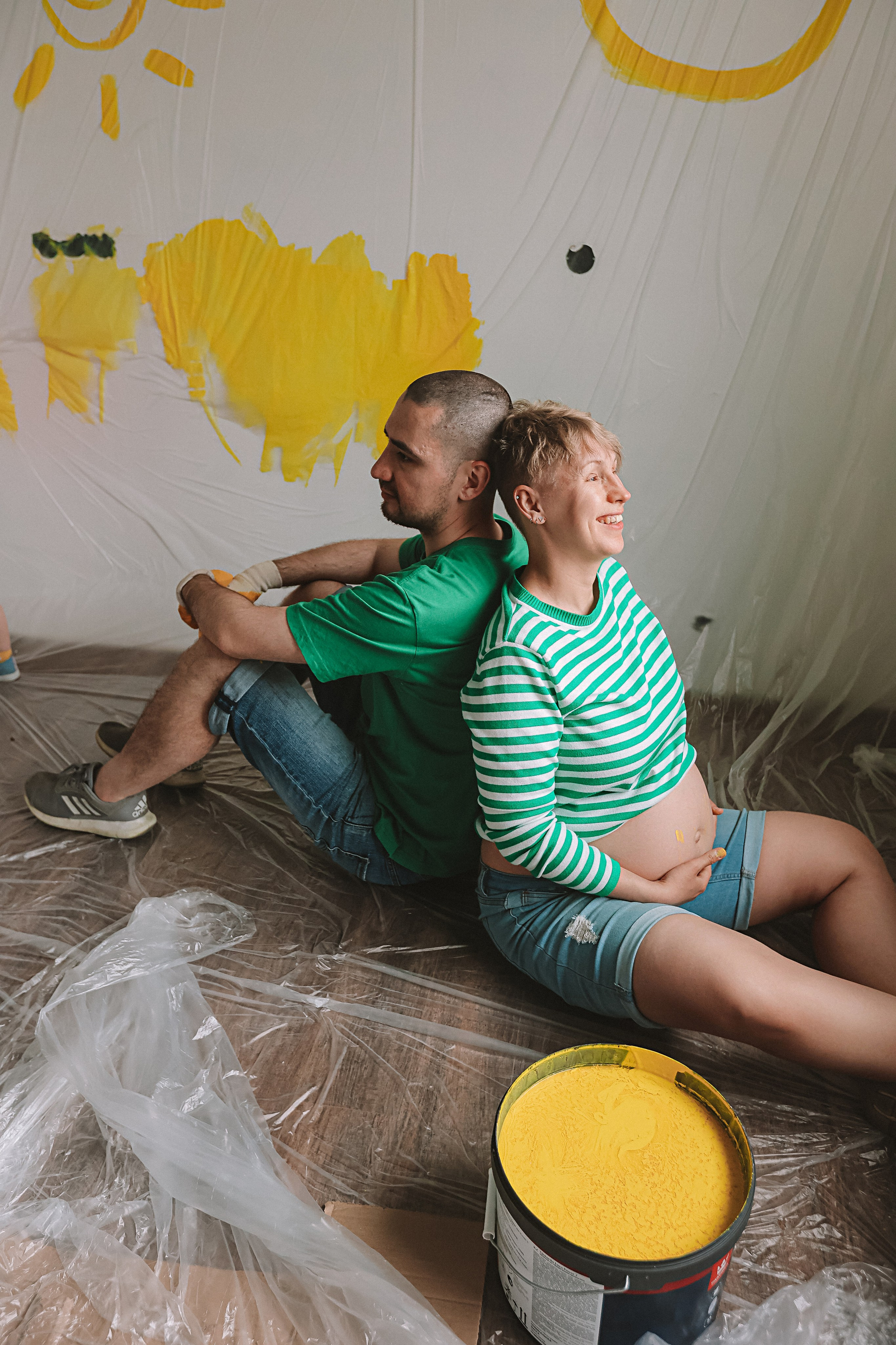 Ремонт. Семейный фотограф Тюмень, фотограф на роды Салмина Мария