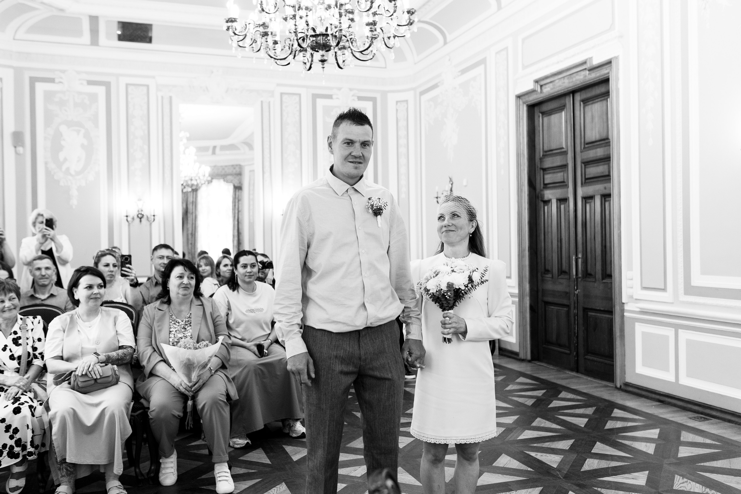 Регистрация брака Вадима и Валентины. Семейный и свадебный фотограф в Москве и Красногорске Александр Дворкин