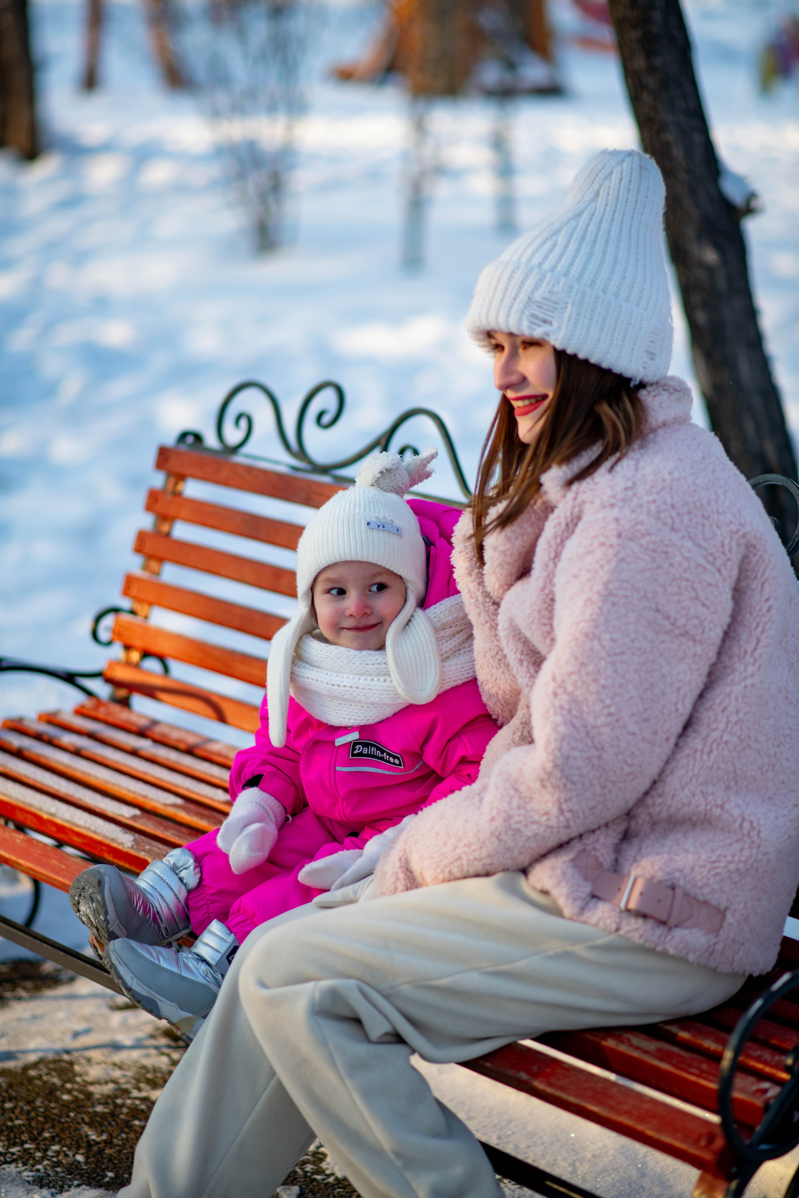 Семейная зимняя прогулка. Фотограф в Иркутске Александр Тарасов