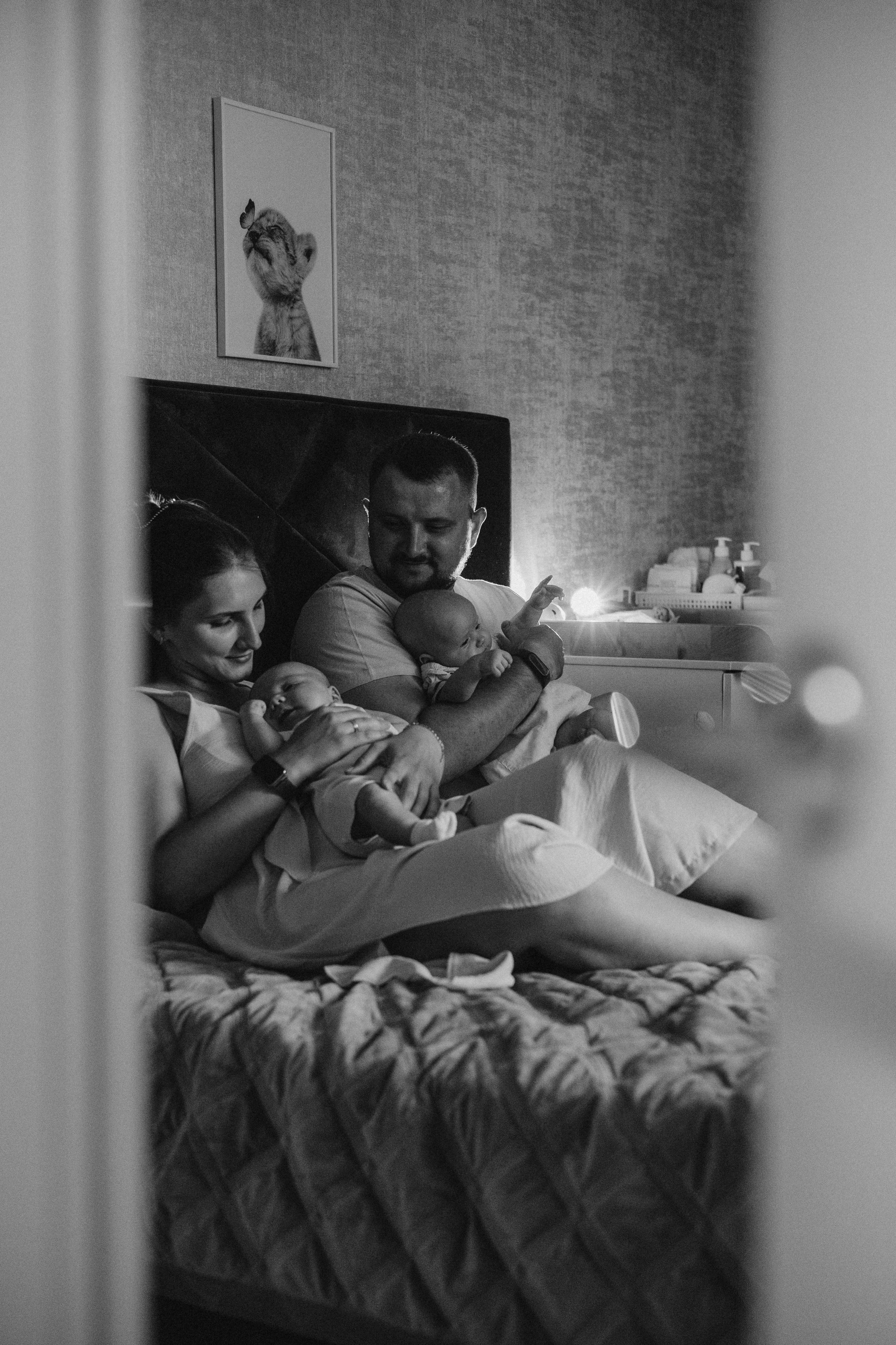 Эмиль, Катя, Марк и Эллария. Семейный фотограф в Москве Любовь Переседова