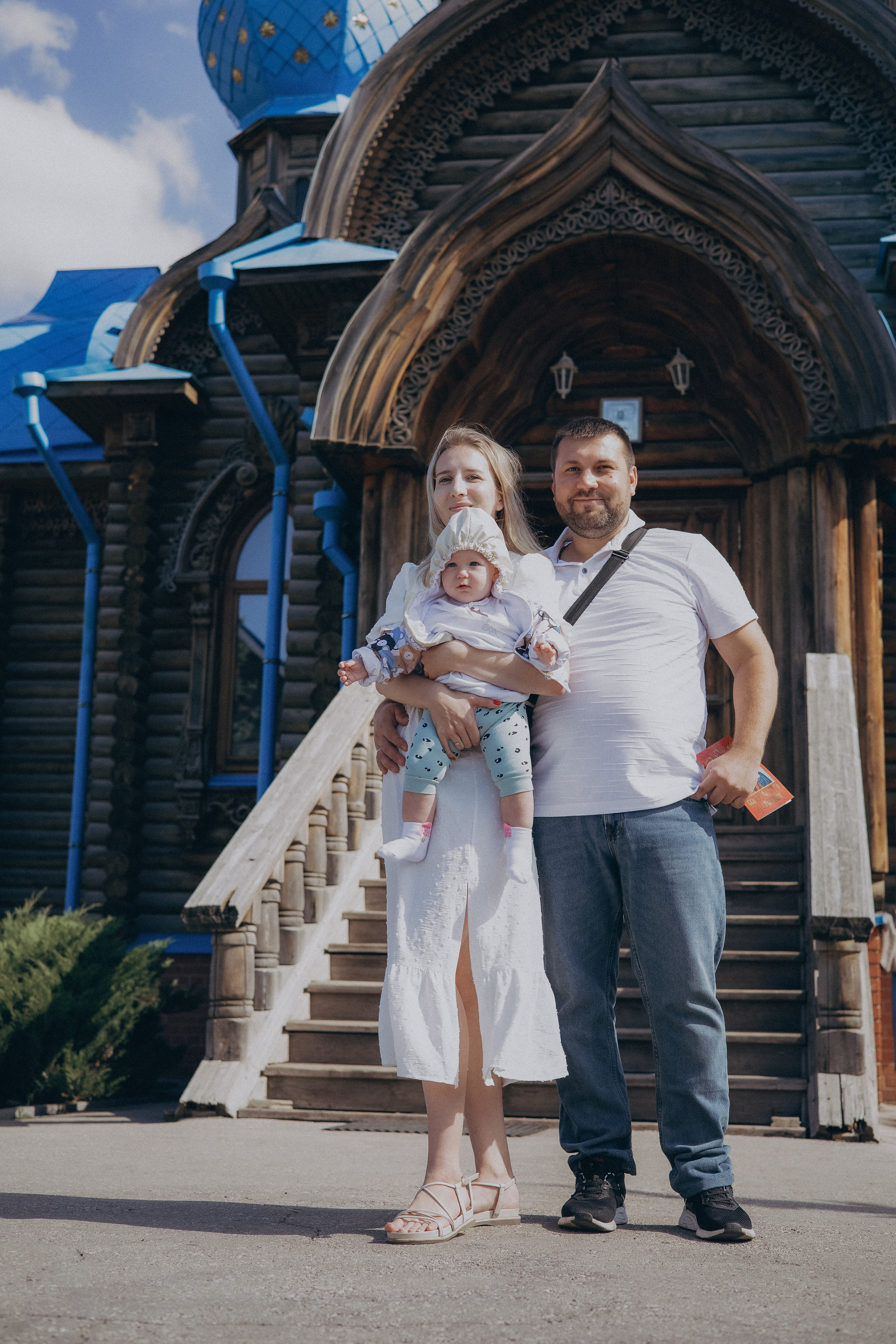 Крещение Лизы. Семейный фотограф в Москве Любовь Переседова