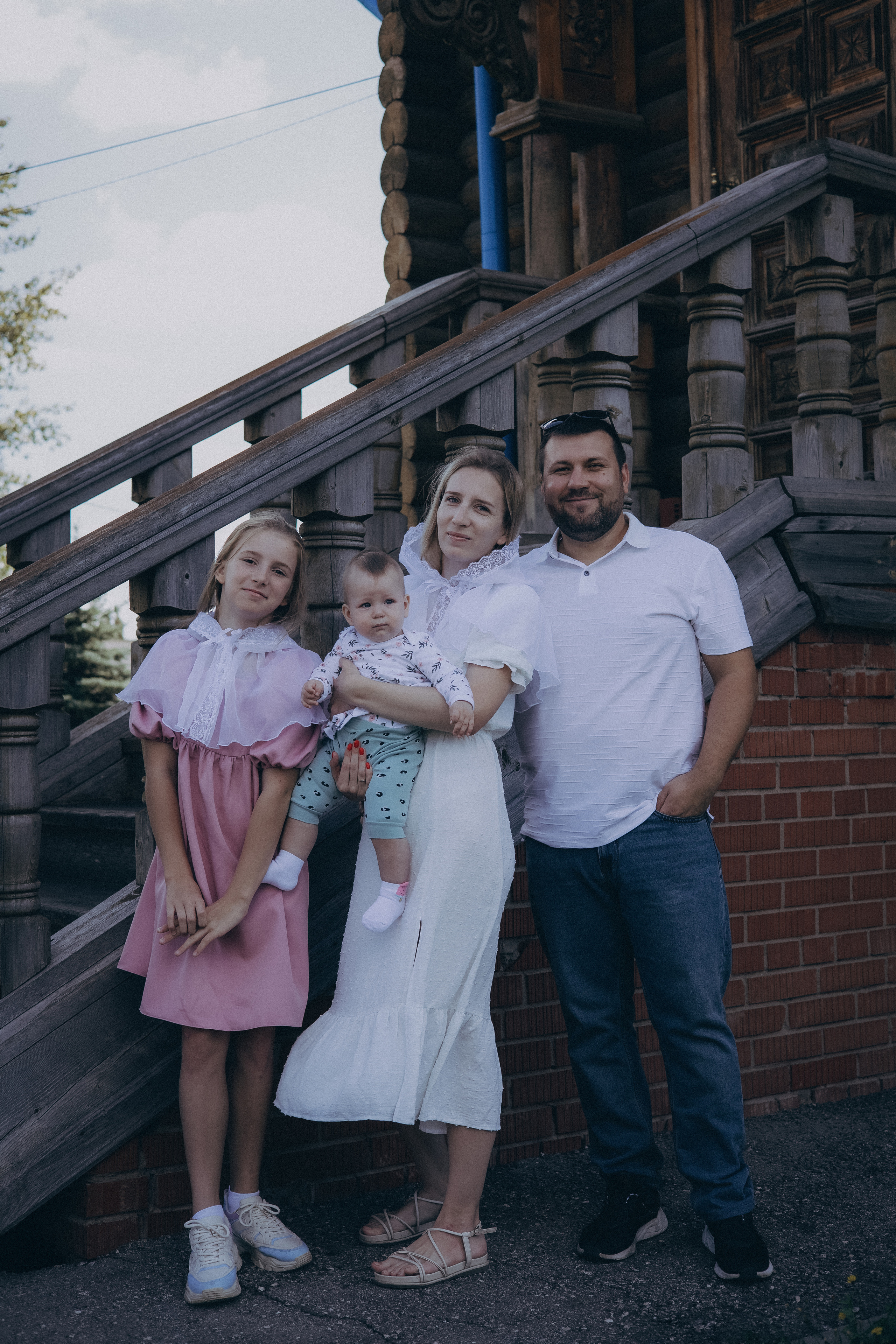 Крещение Лизы. Семейный фотограф в Москве Любовь Переседова