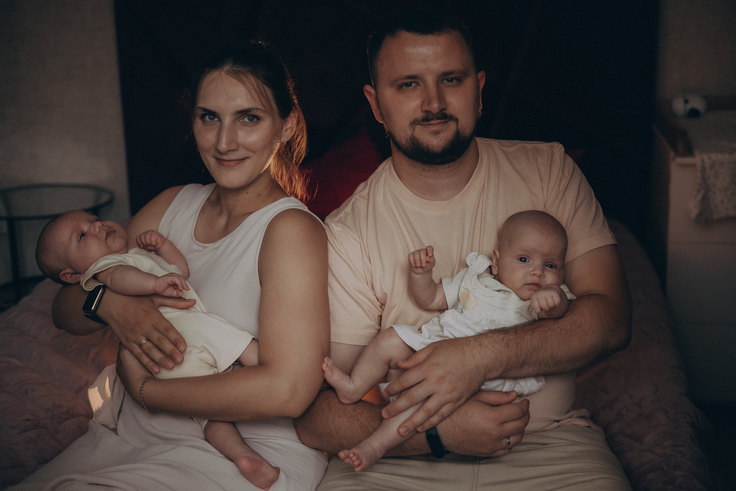 Эмиль, Катя, Марк и Эллария. Семейный фотограф в Москве Любовь Переседова
