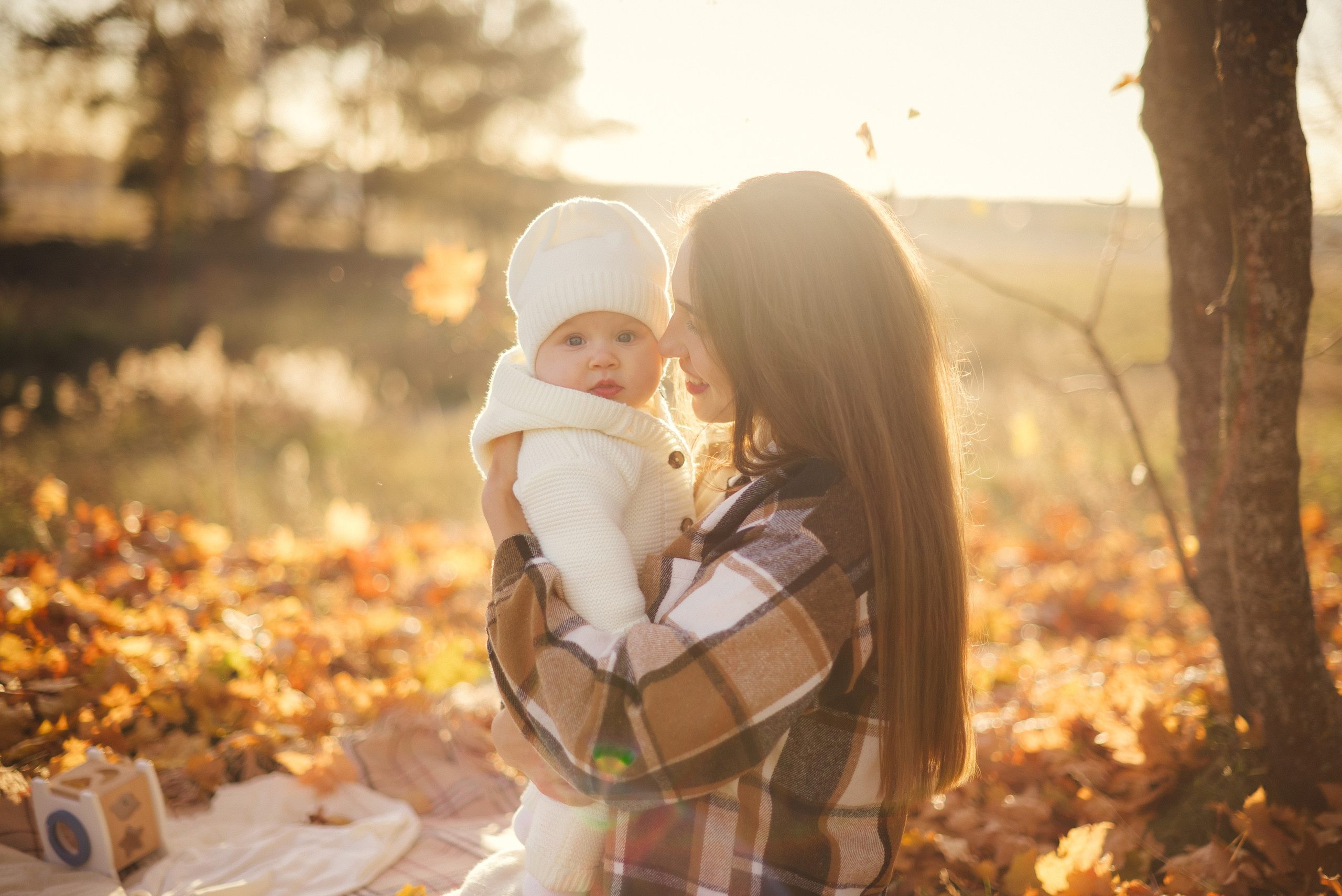 Мамочки осенью. Семейный и детский фотограф в Щелково Алена Дробот