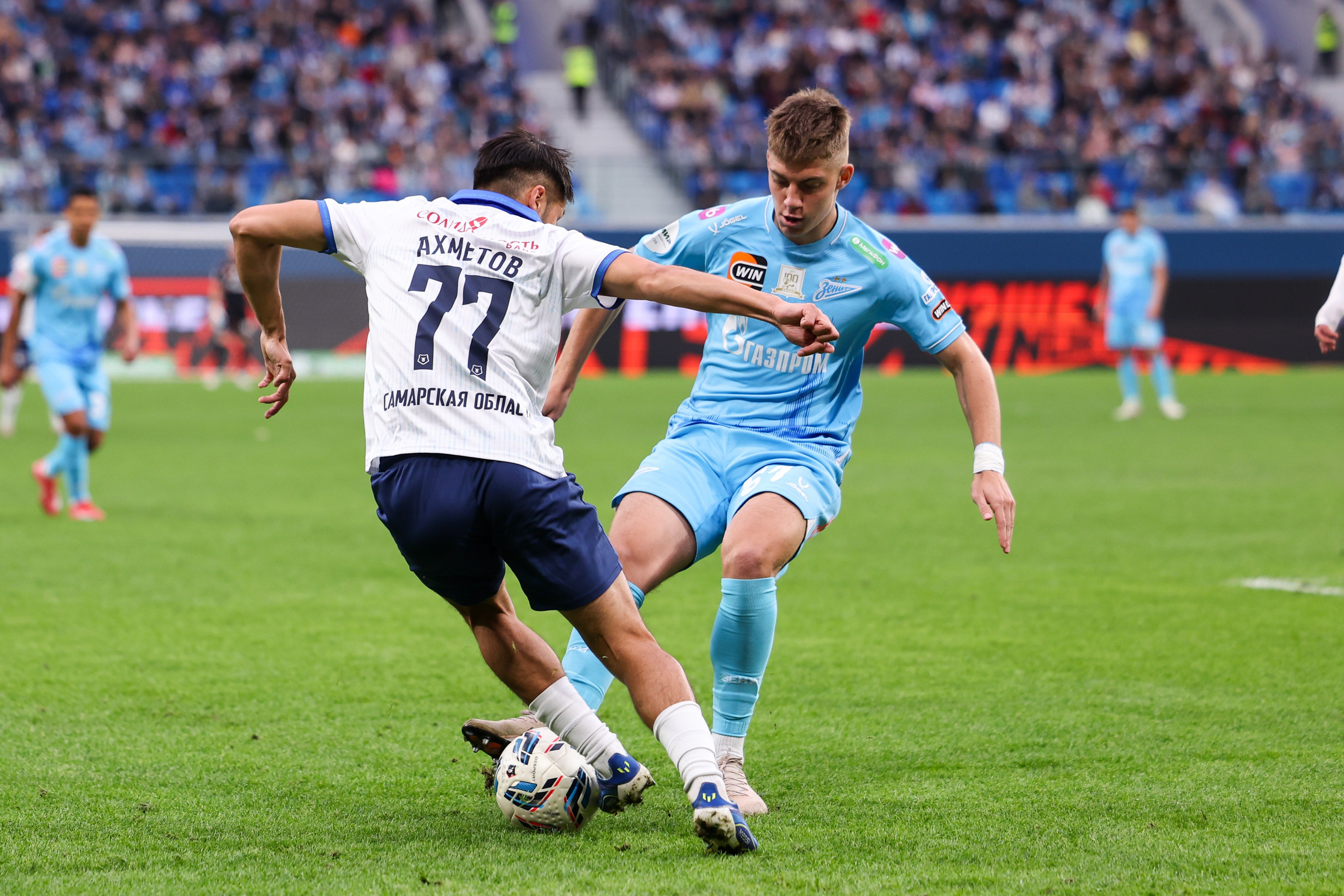 ФК «Зенит» — ФК «Крылья советов». Спортивный и репортажный фотограф Антон Тереханов