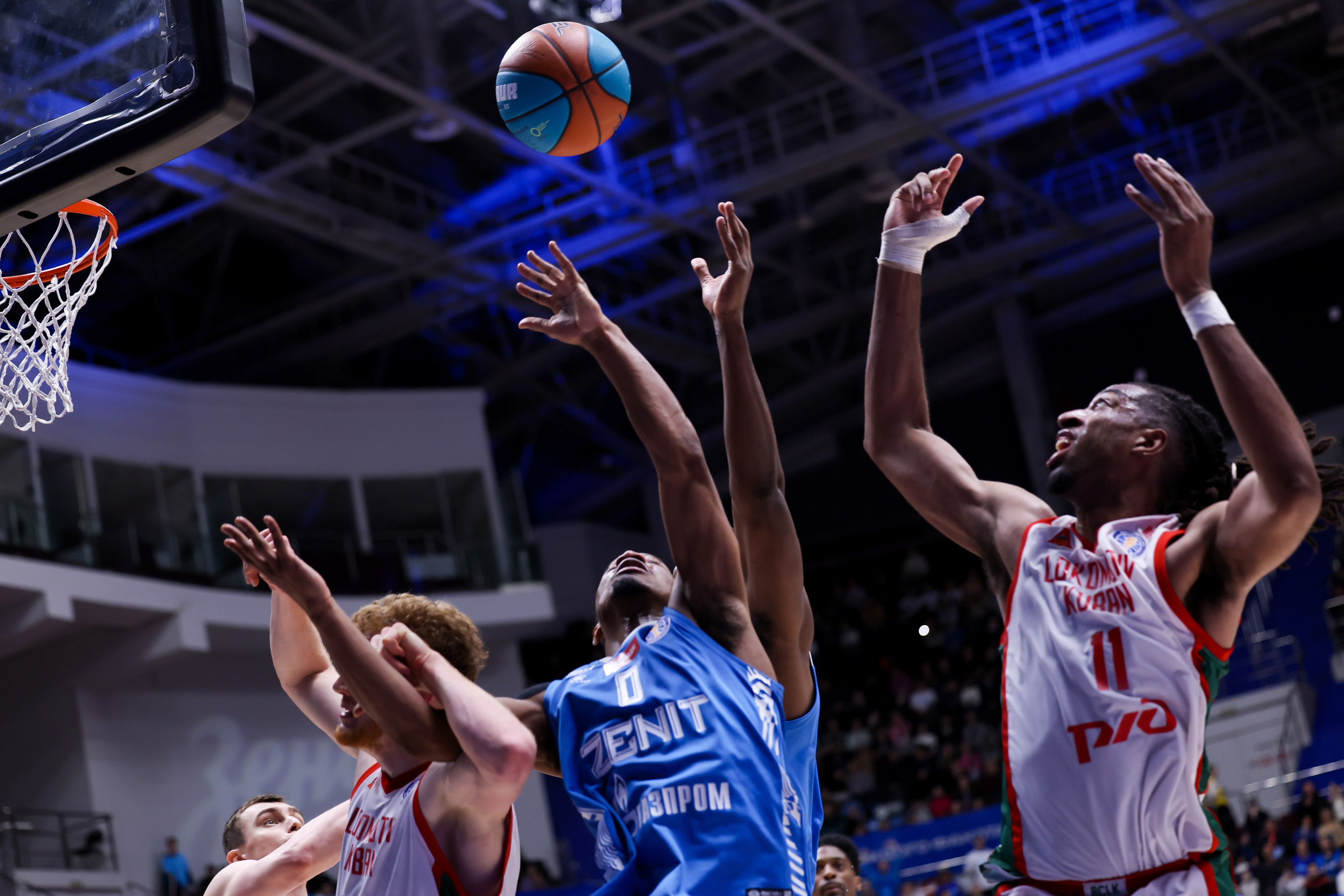 БК Зенит — БК Локомотив-Кубань 07.05.2025. Спортивный и репортажный фотограф Антон Тереханов
