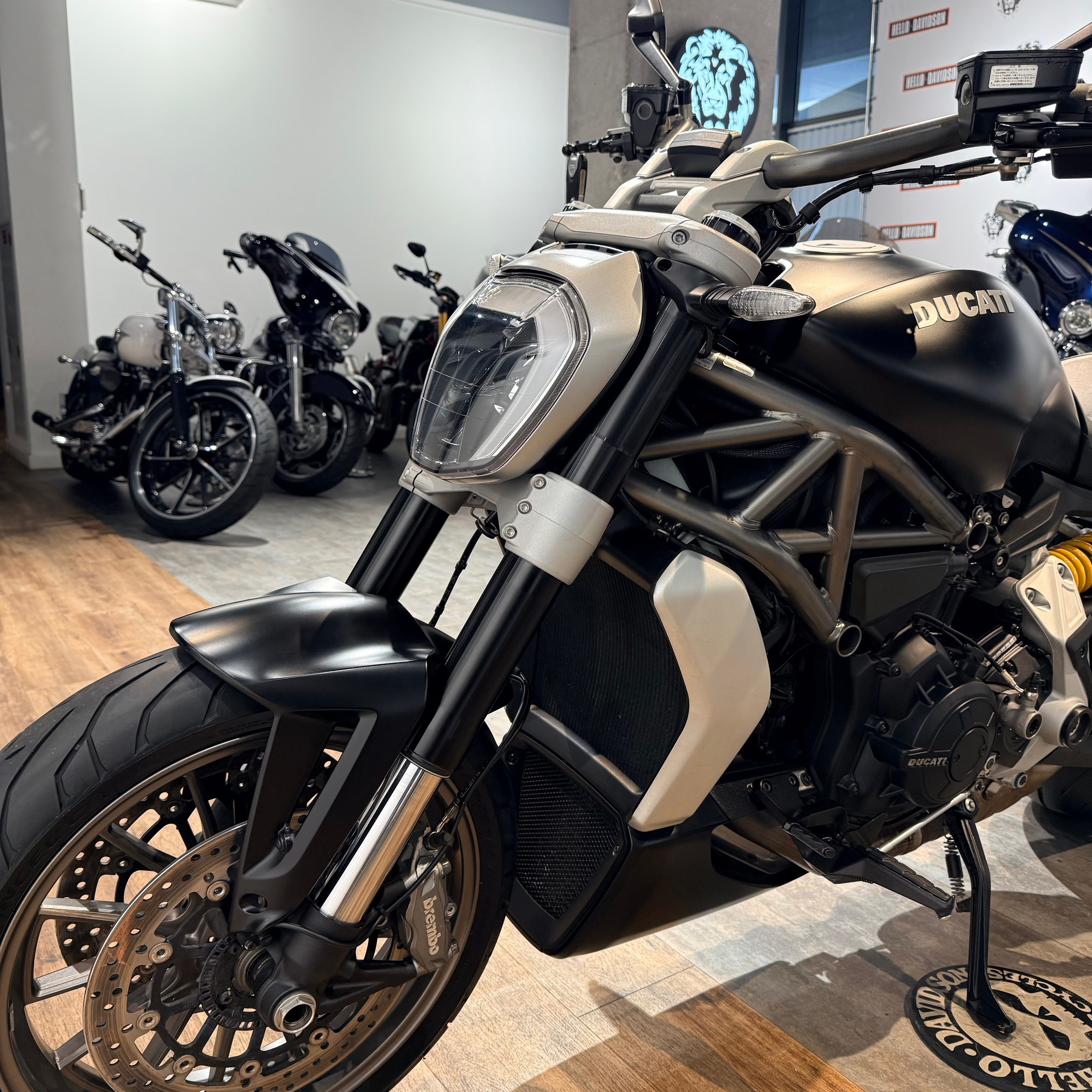 2018 ducati xDiavel Black Denim (VIN *ZDM*6129). Hello Davidson, Москва. Только хорошие мотоциклы…