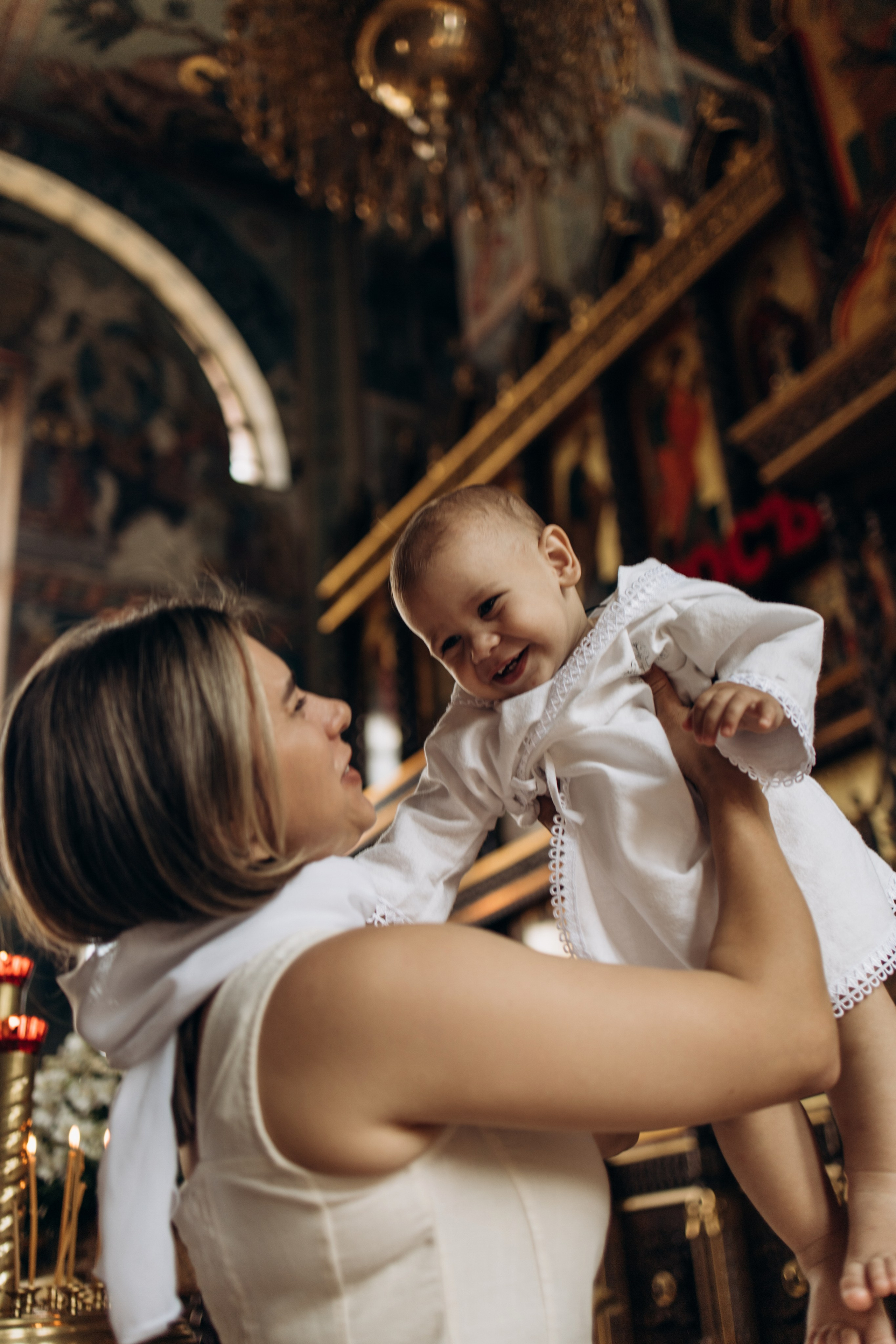 Крещение Радмира. Самый теплый фотограф в Краснодаре Рябоконь Ксения