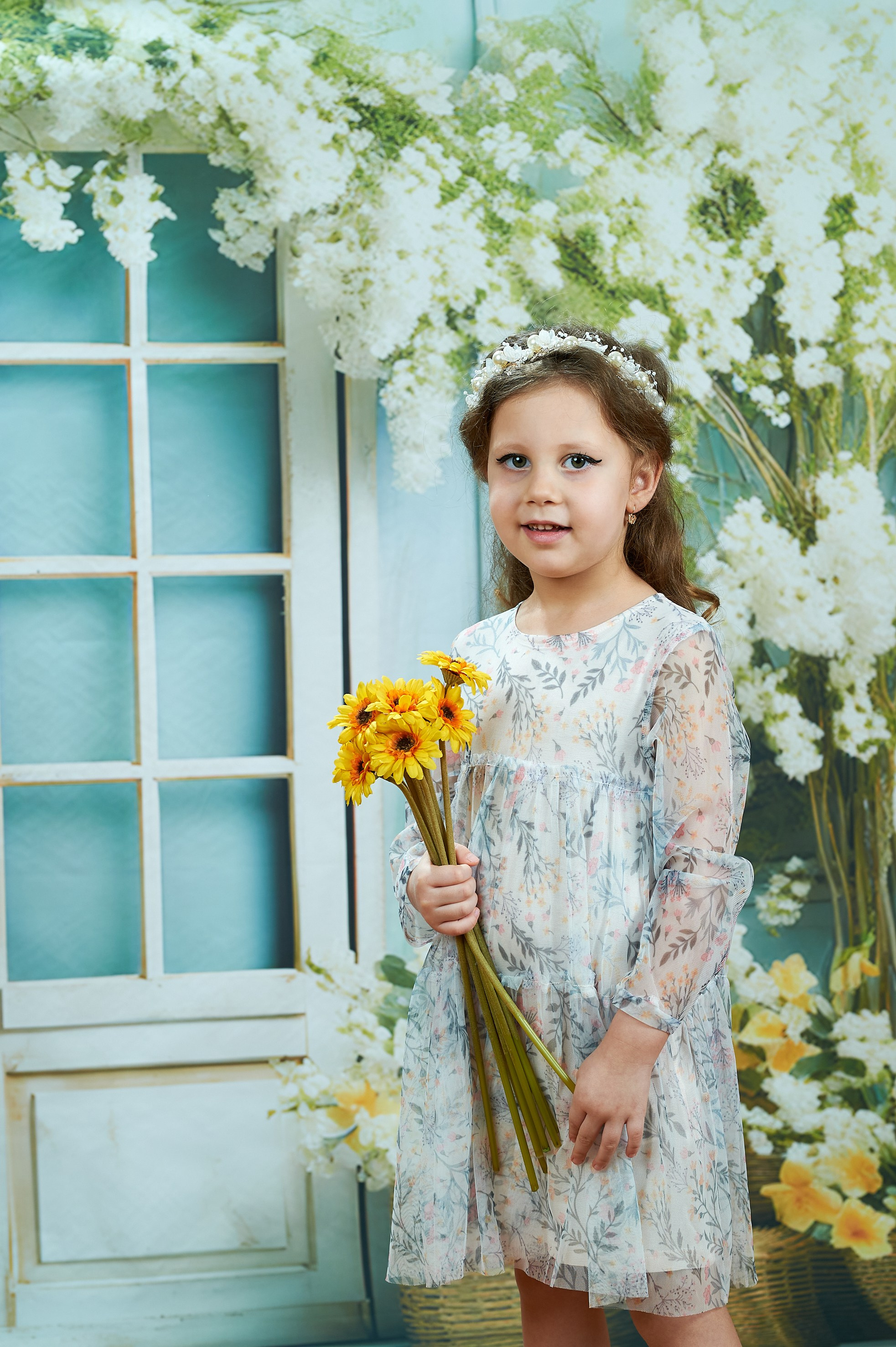 Детская весенняя фотосъемка