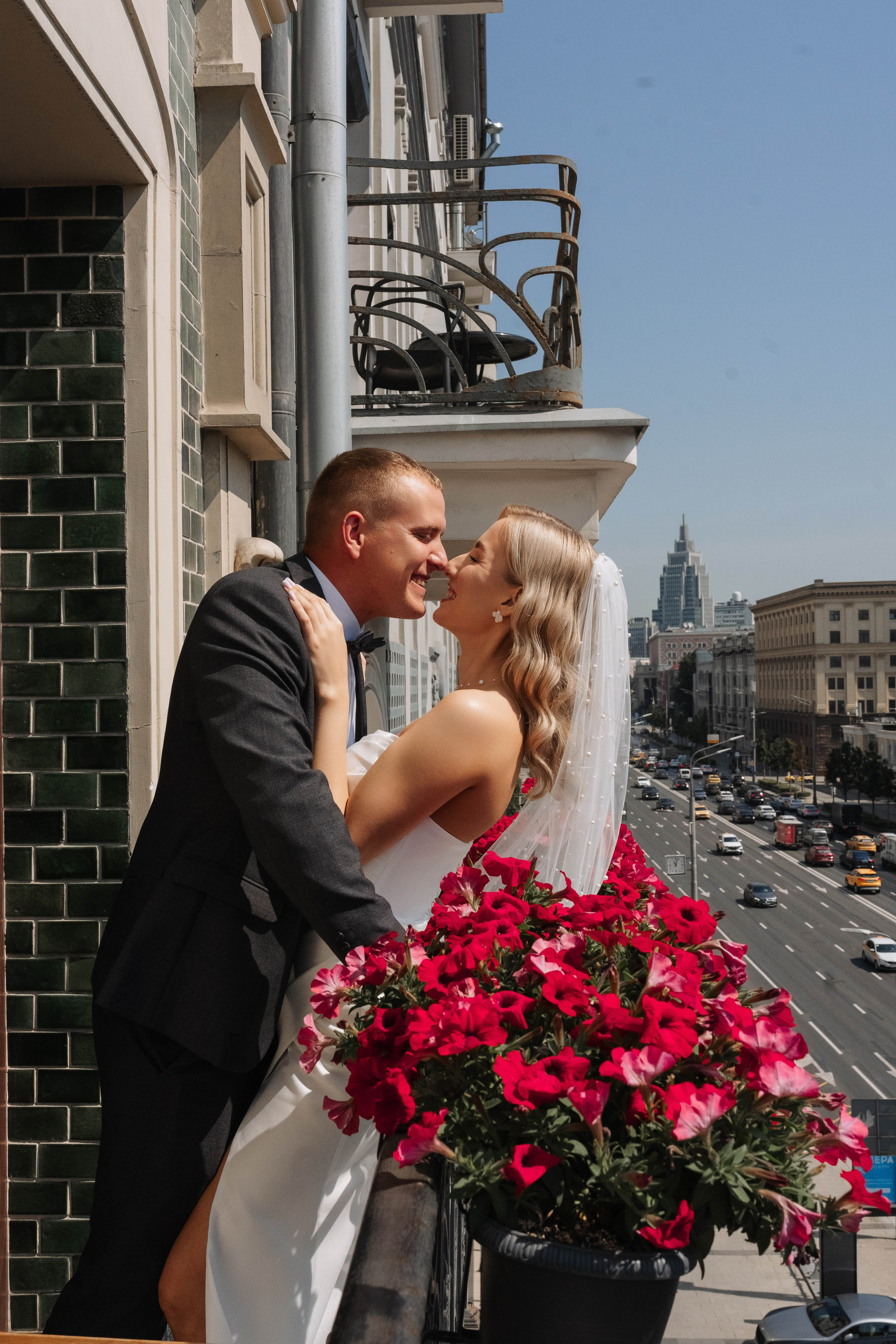 Свадебная фотосессия в Москве, регистрация в Кутузовском ЗАГСе Москва. Свадебный фотограф в Москве Анна Полушина