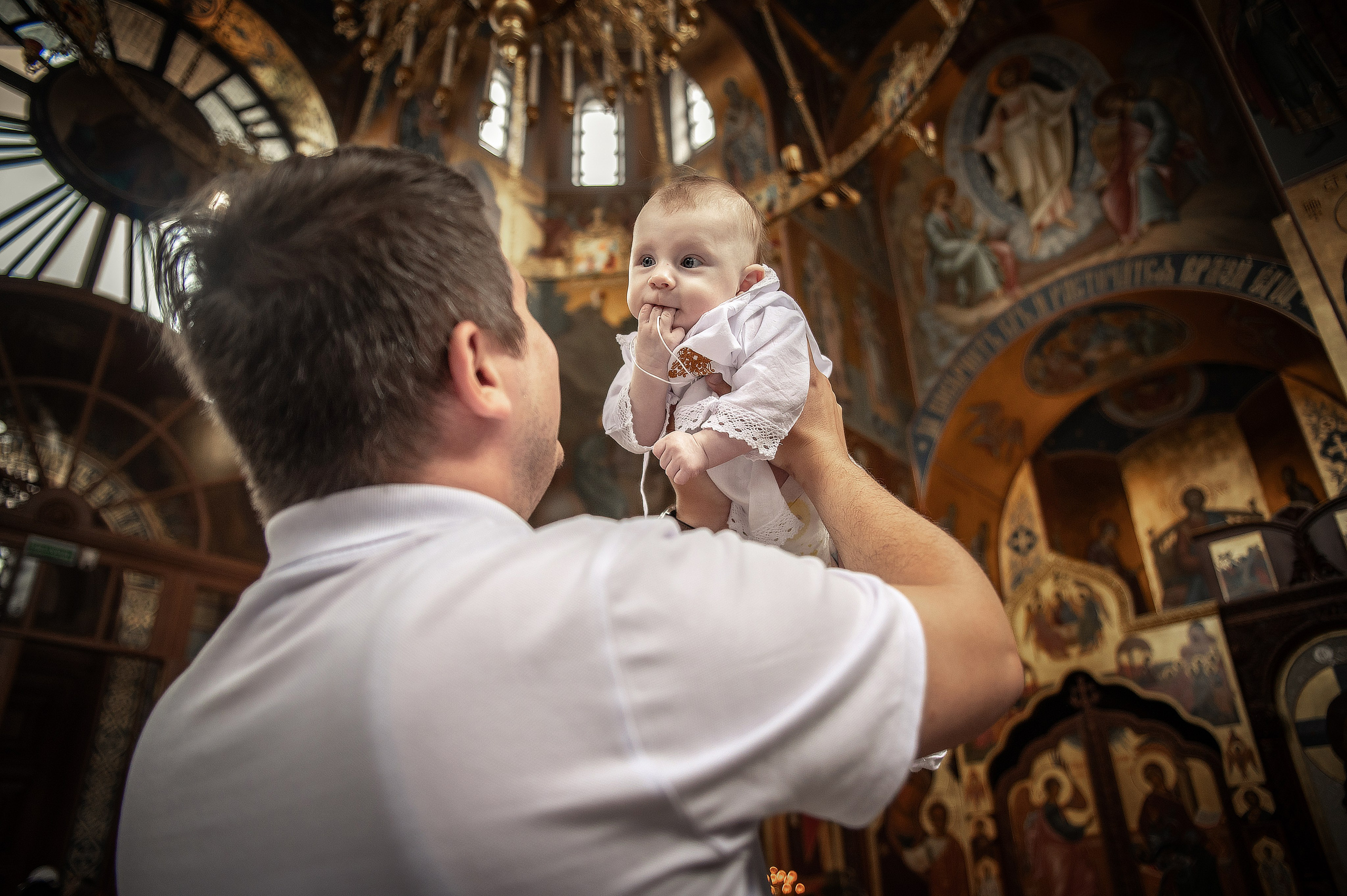 Таинство Крещения Романа, Храм Всех Святых Волгоград Мамаев Курган. Церковный, семейный и репортажный фотограф Волгоград, Волжский