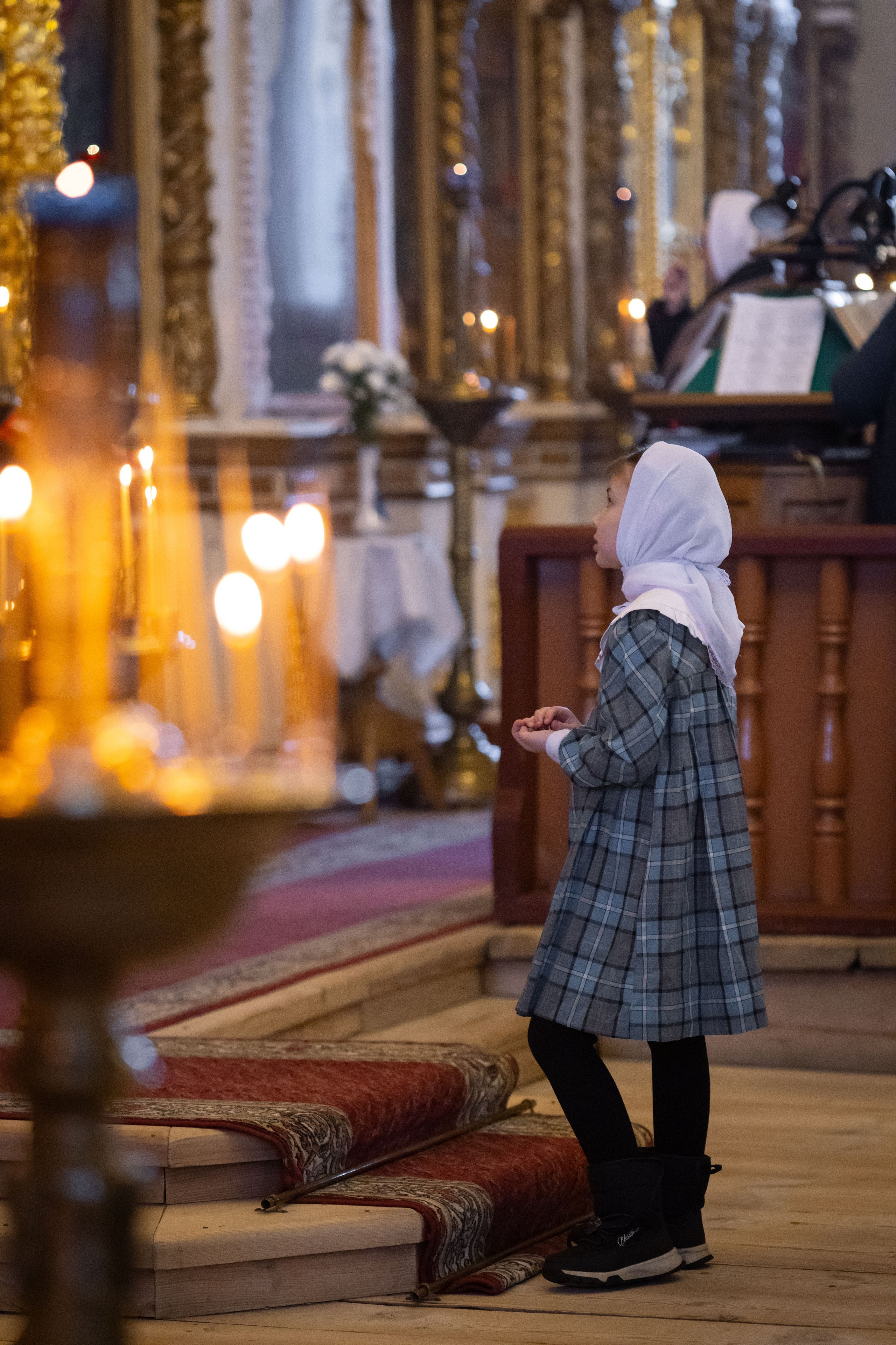 Крещение. Утренняя. Семейный и детский фотограф Анна Петракова