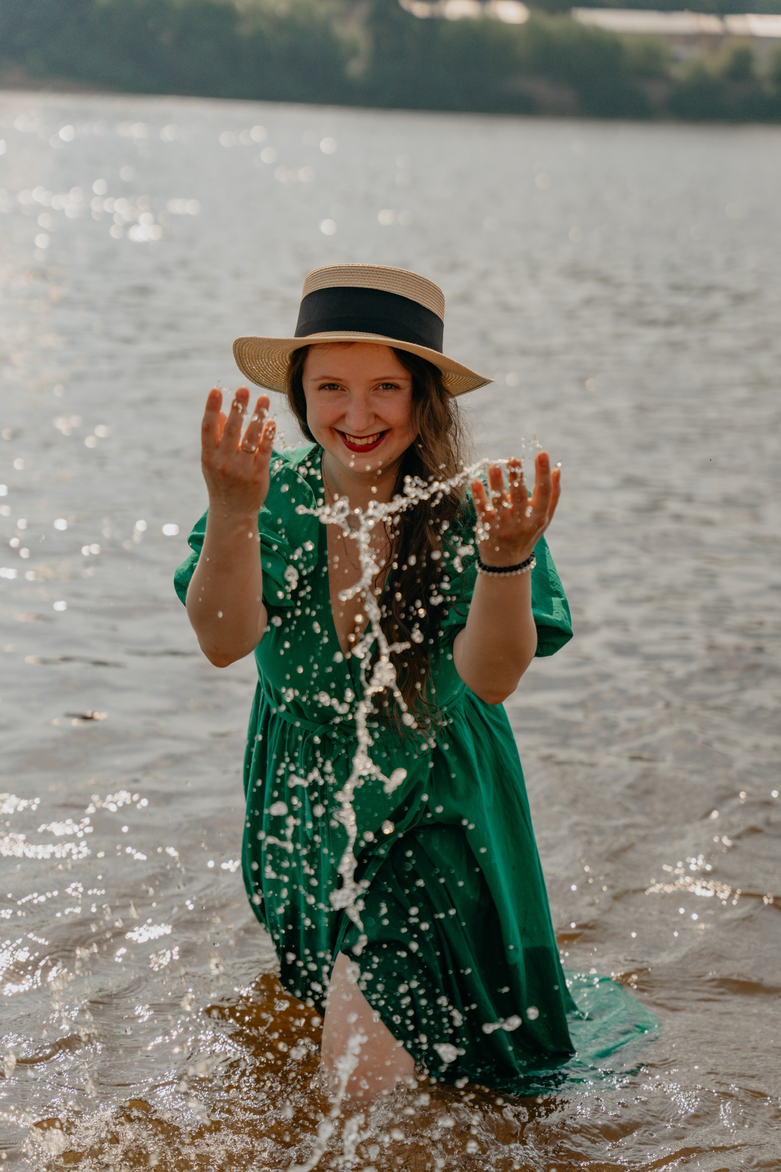 В летний зной