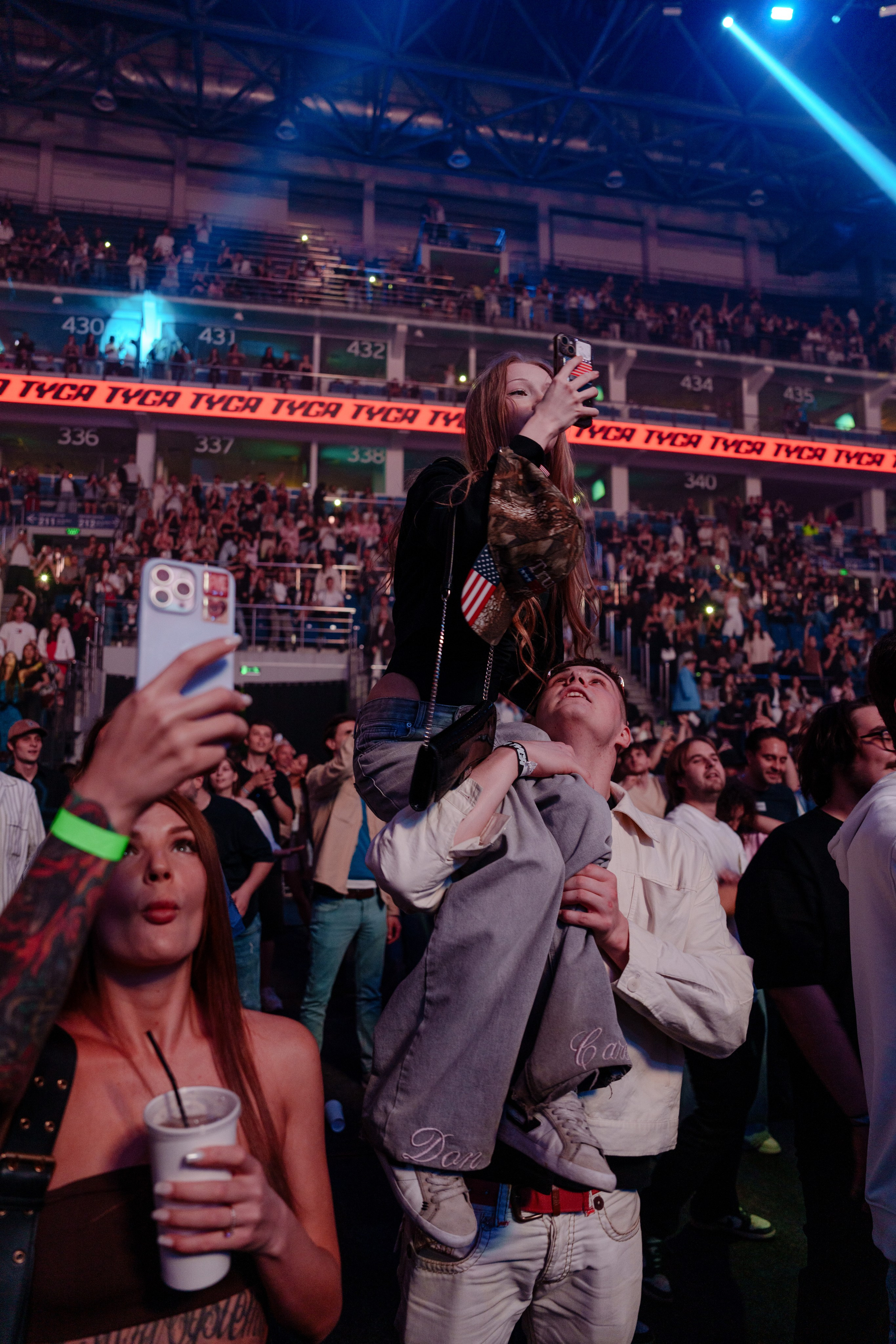 Фотограф на концерте TYGA в Москве. Репортажный фотограф Москва Сергей Дружинин