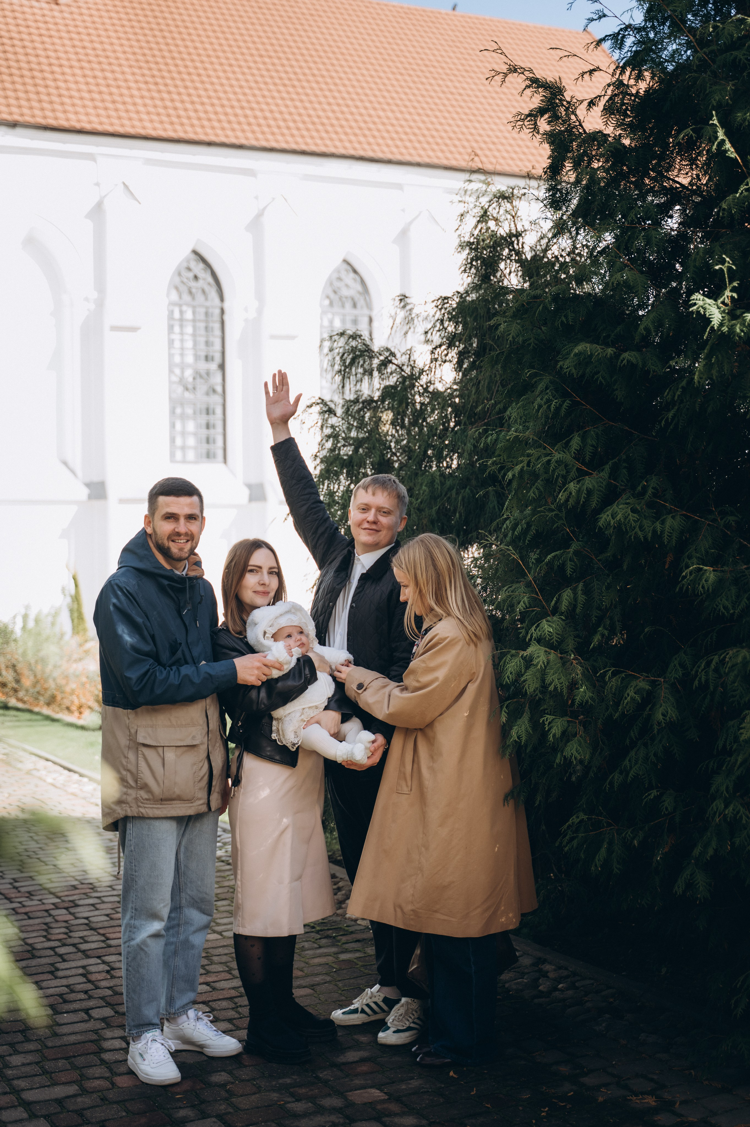 Крещение Эмили (Золотогорский костёл Пресвятой Троицы). Семейный фотограф в Минске Дарья Дреко