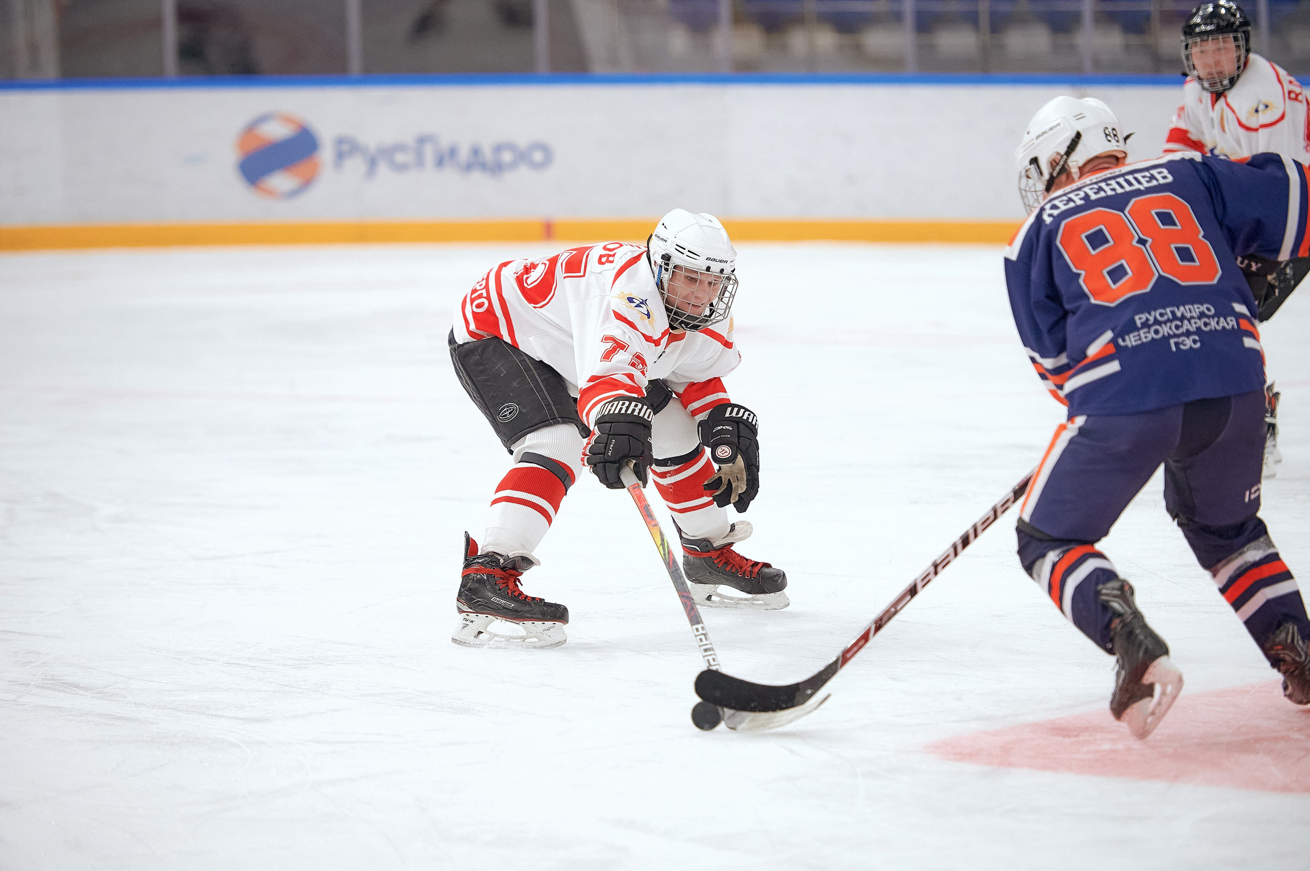 Портфолио репортажной фотосъёмки: Кристалл арена — Хоккей — РусГидро. Фотограф Яковлев Роман — Красноярск