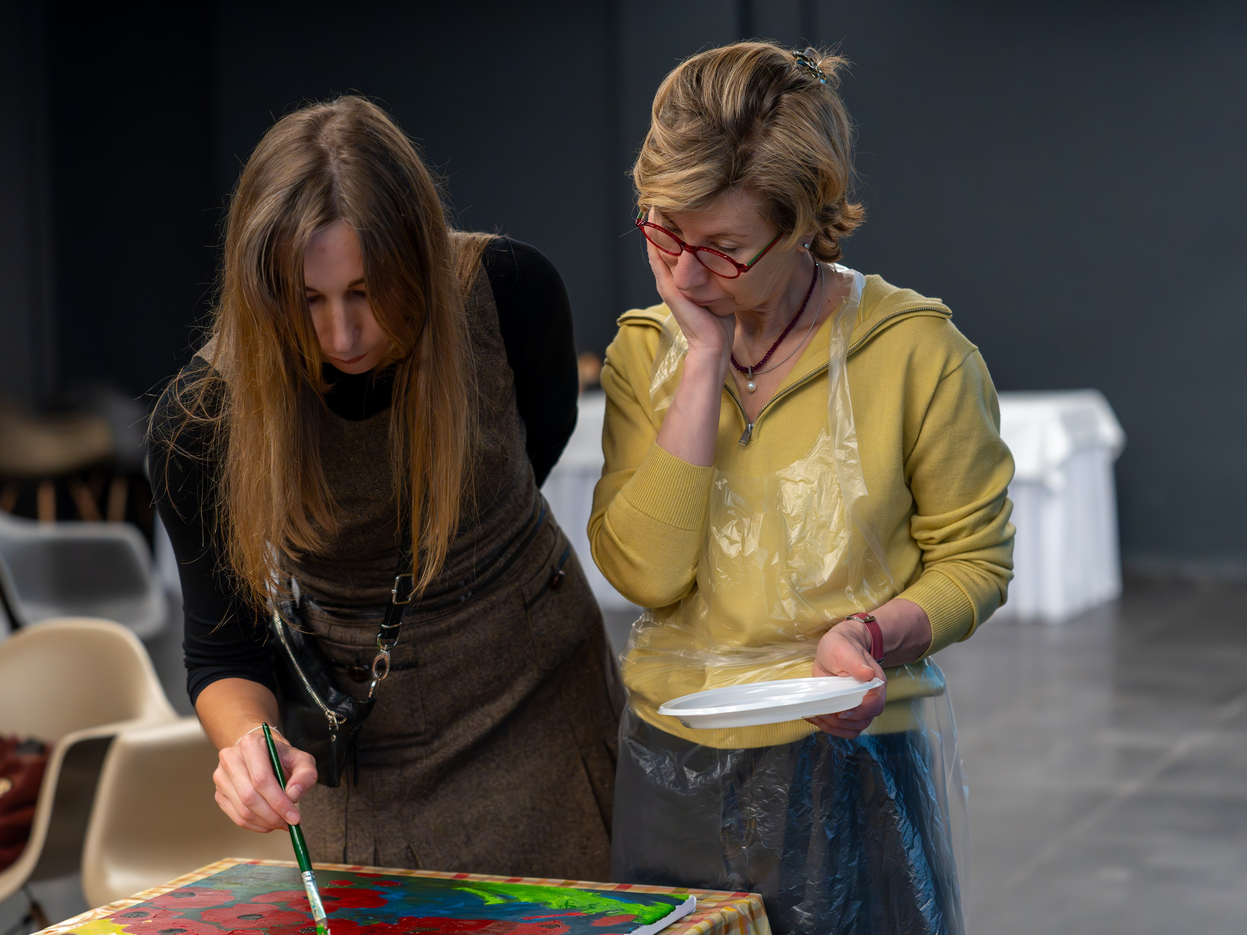 MICE мероприятие — мастер класс по акварели. Репортажный фотограф в Красной Поляне и Сочи Павлюченко Екатерина