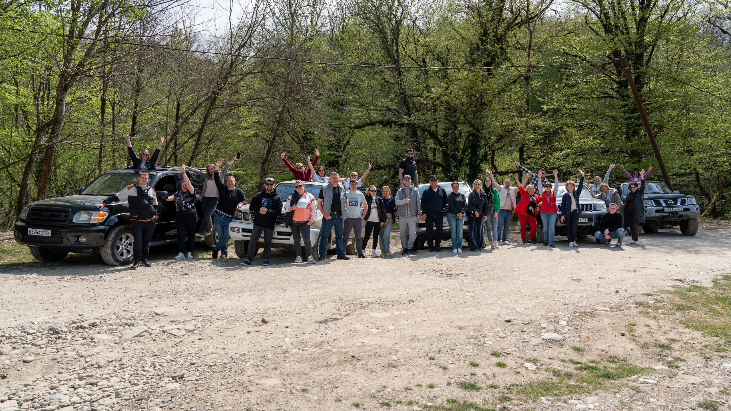 MICE мероприятие — джиппинг на каньон Псахо. Репортажный фотограф в Красной Поляне и Сочи Павлюченко Екатерина