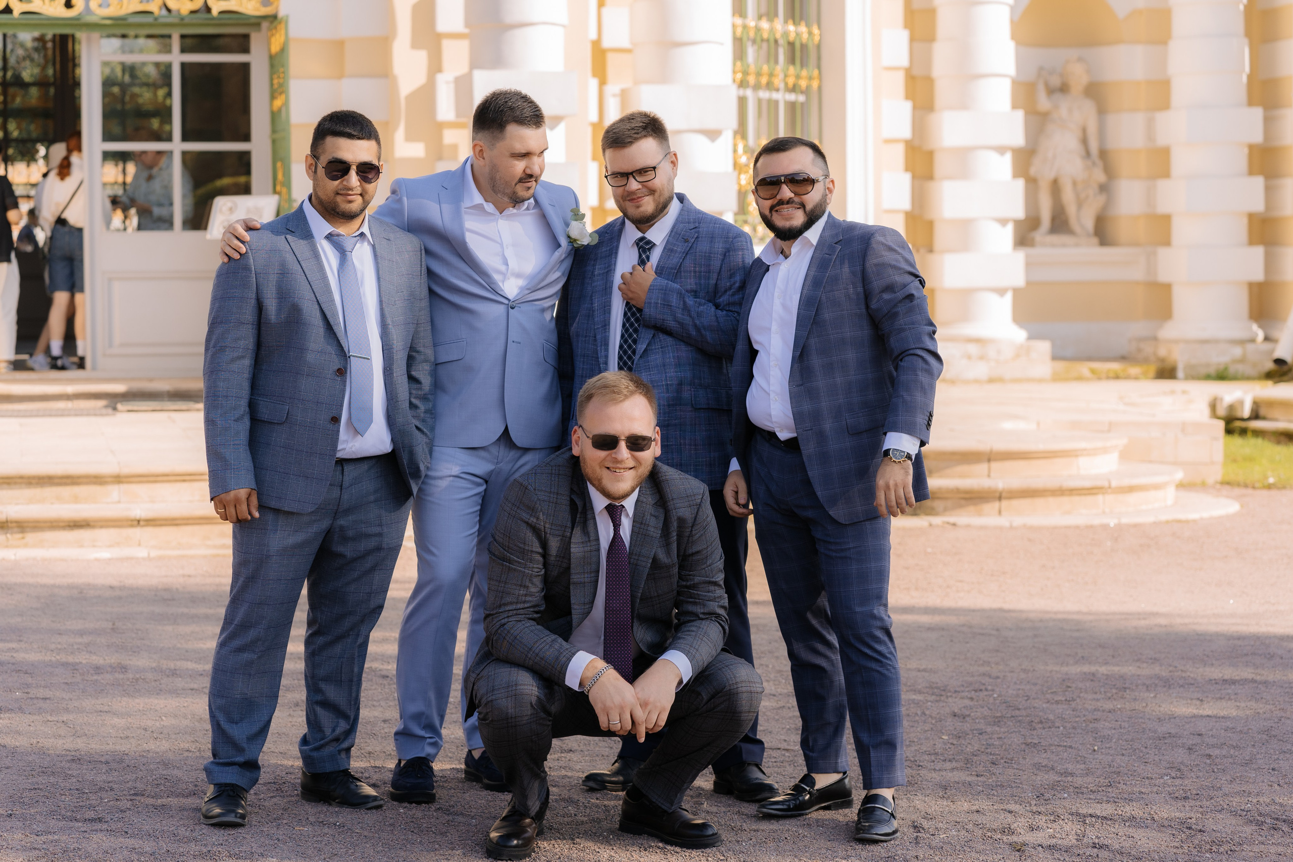 Свадебная фотосессия в Москве, парк Кусково. Свадебный фотограф в Москве Анна Полушина