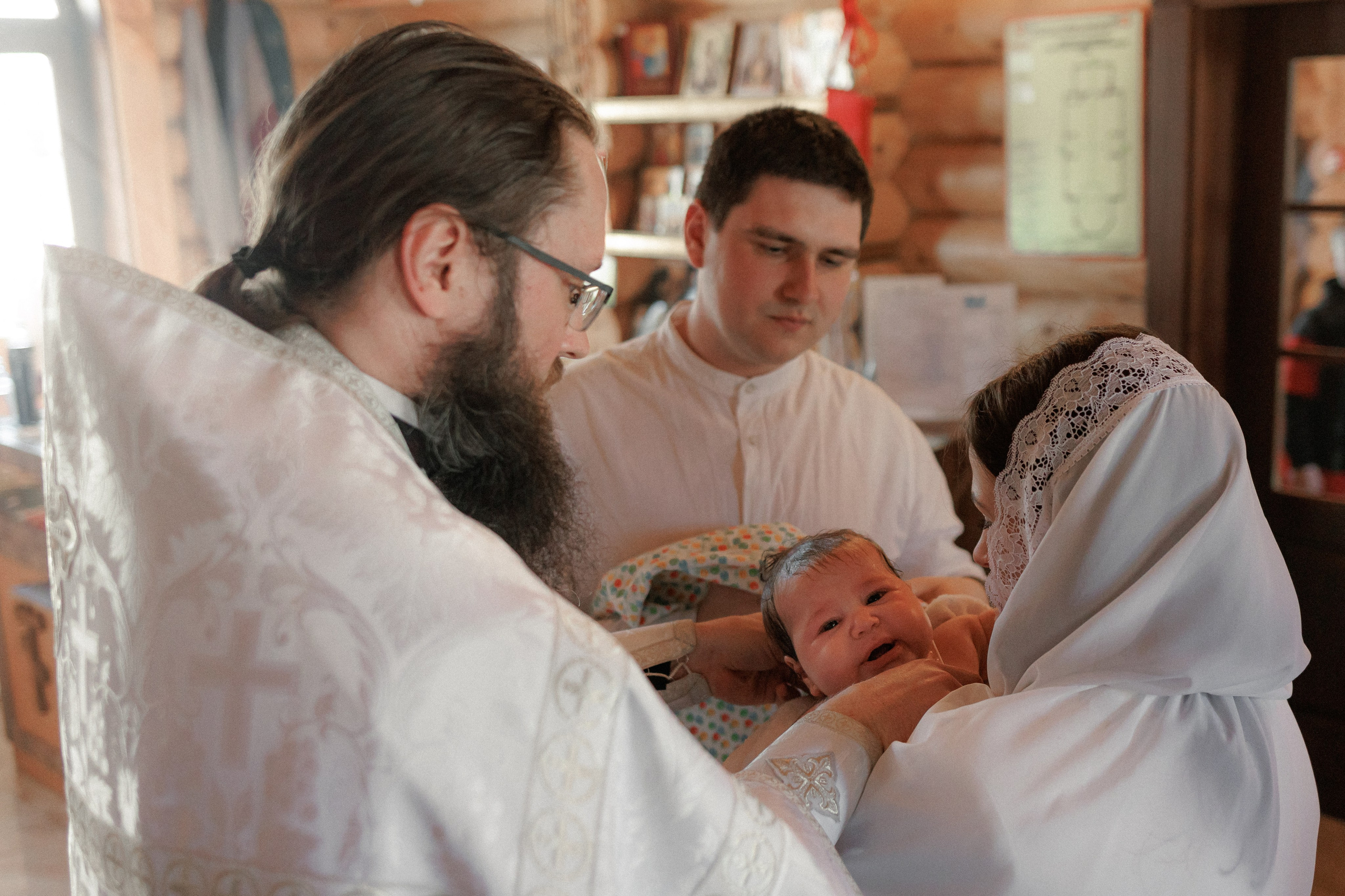 Крещение Вари. Семейный и детский фотограф в Нижнем Новгороде Буслаева Мария