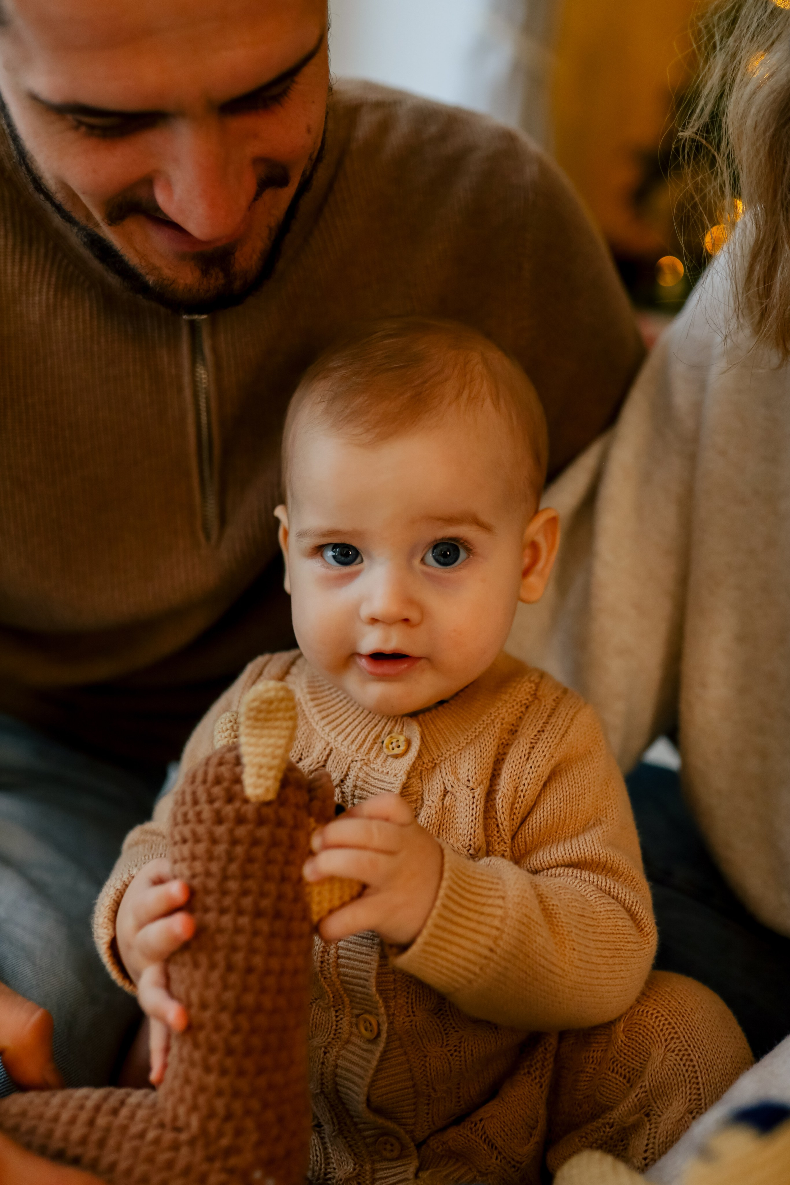 Теплое семейное новогоднее. Свадебный и семейный фотограф в Варшаве