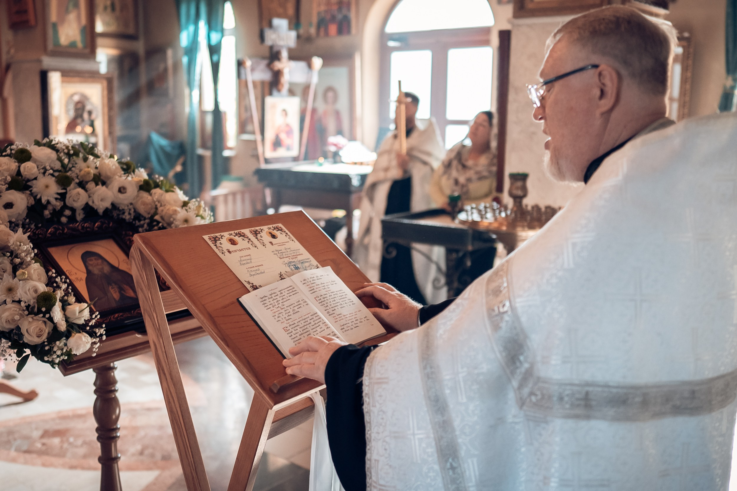 Венчание в храме Прп. Сергия Радонежского с. Орлиное. Церковный фотограф Севастополь