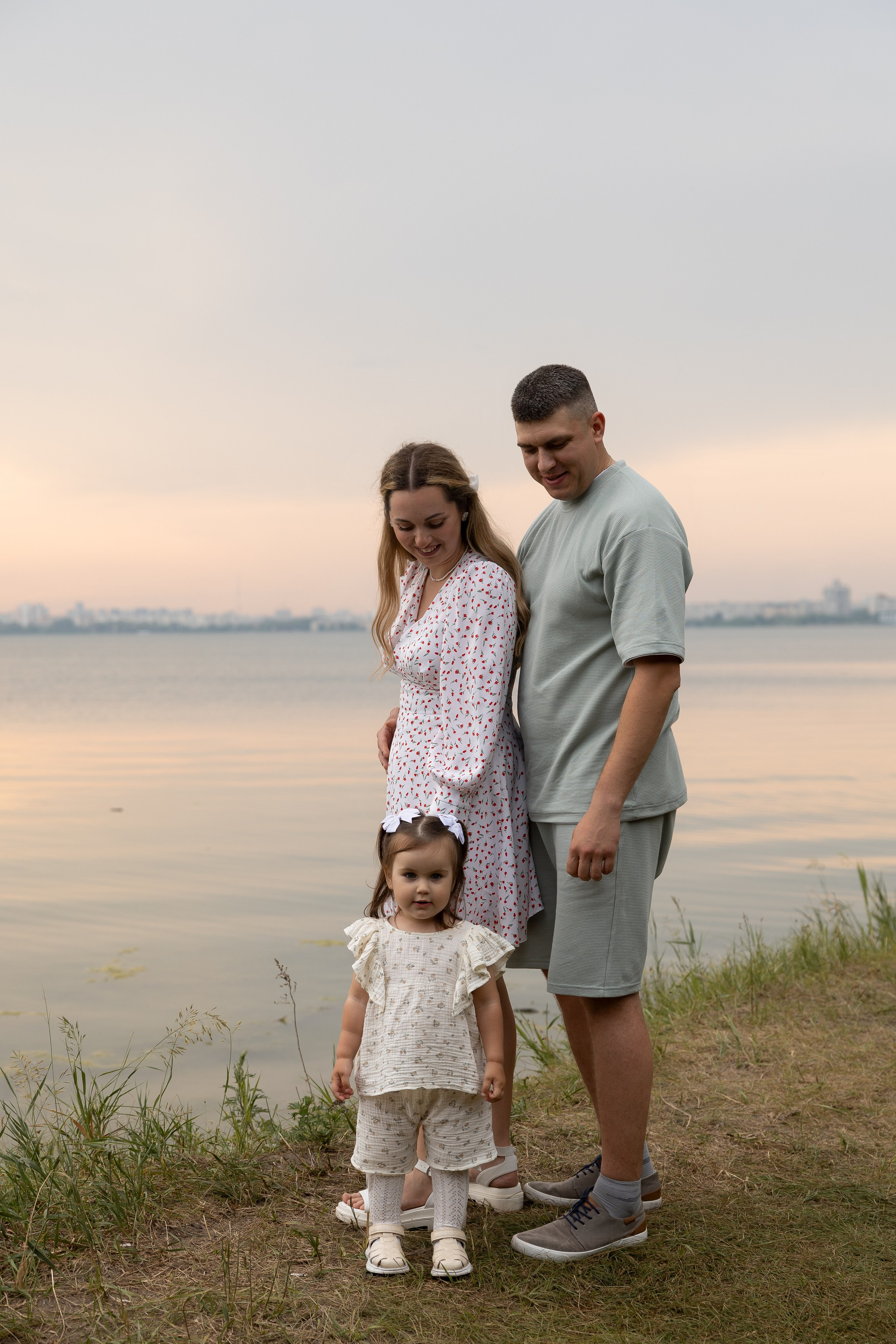 Денис, Наталья и София. Семейный и свадебный фотограф в Челябинске Мария Леонтьева