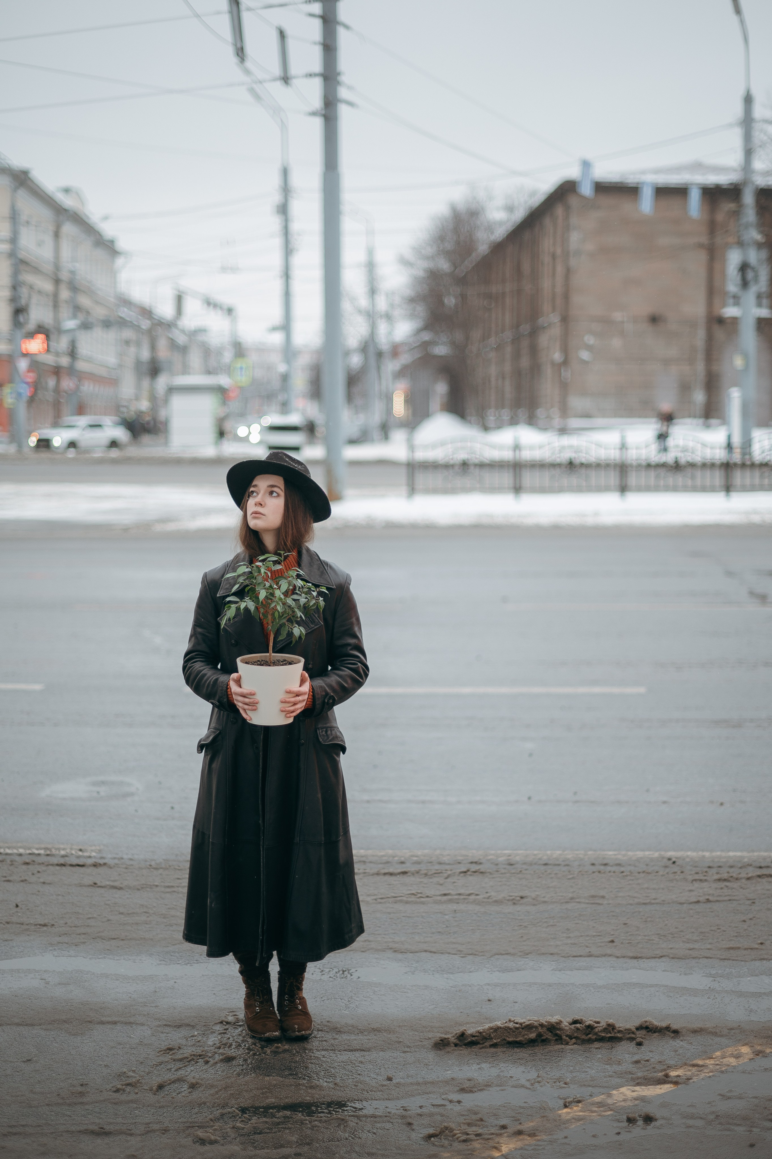 Портретная фотосъёмка на улице. Свадебный фотограф в Ярославле Денис Медоваров