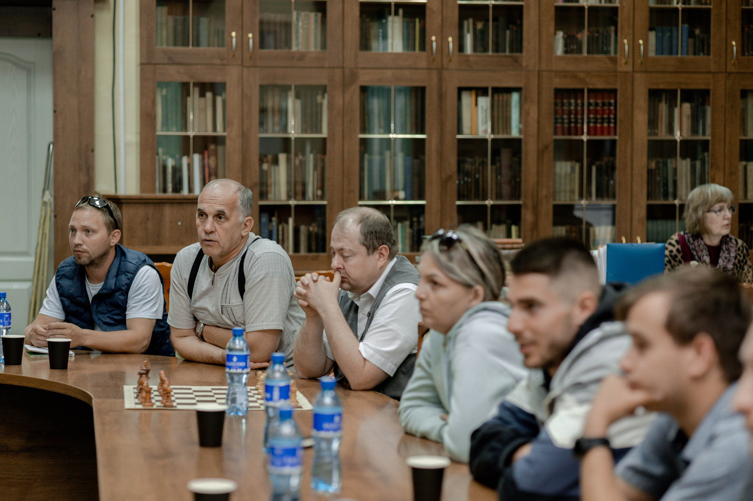 Награждение шахматной федерации