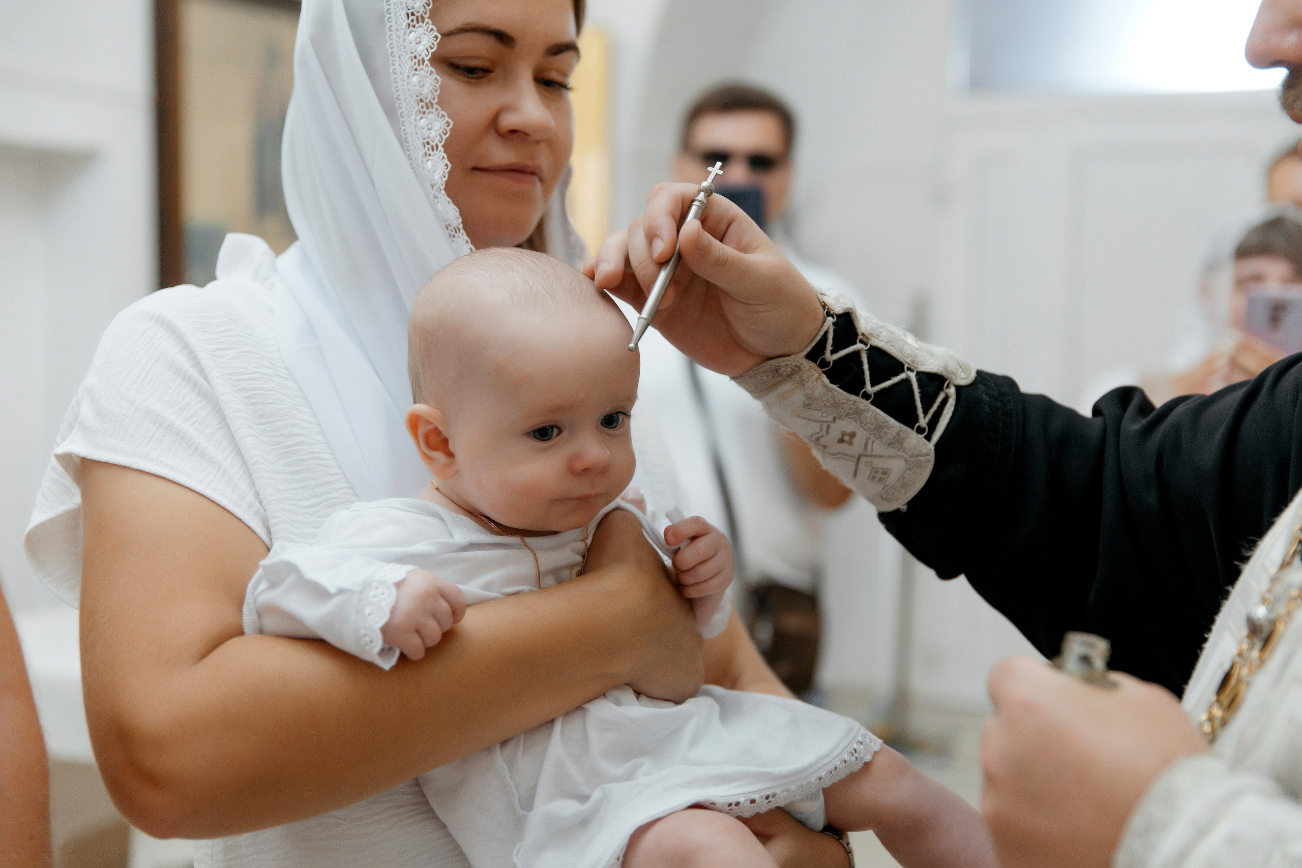 Таинство Крещения Михаила. Свадебный и Семейный Фотограф в Краснодаре