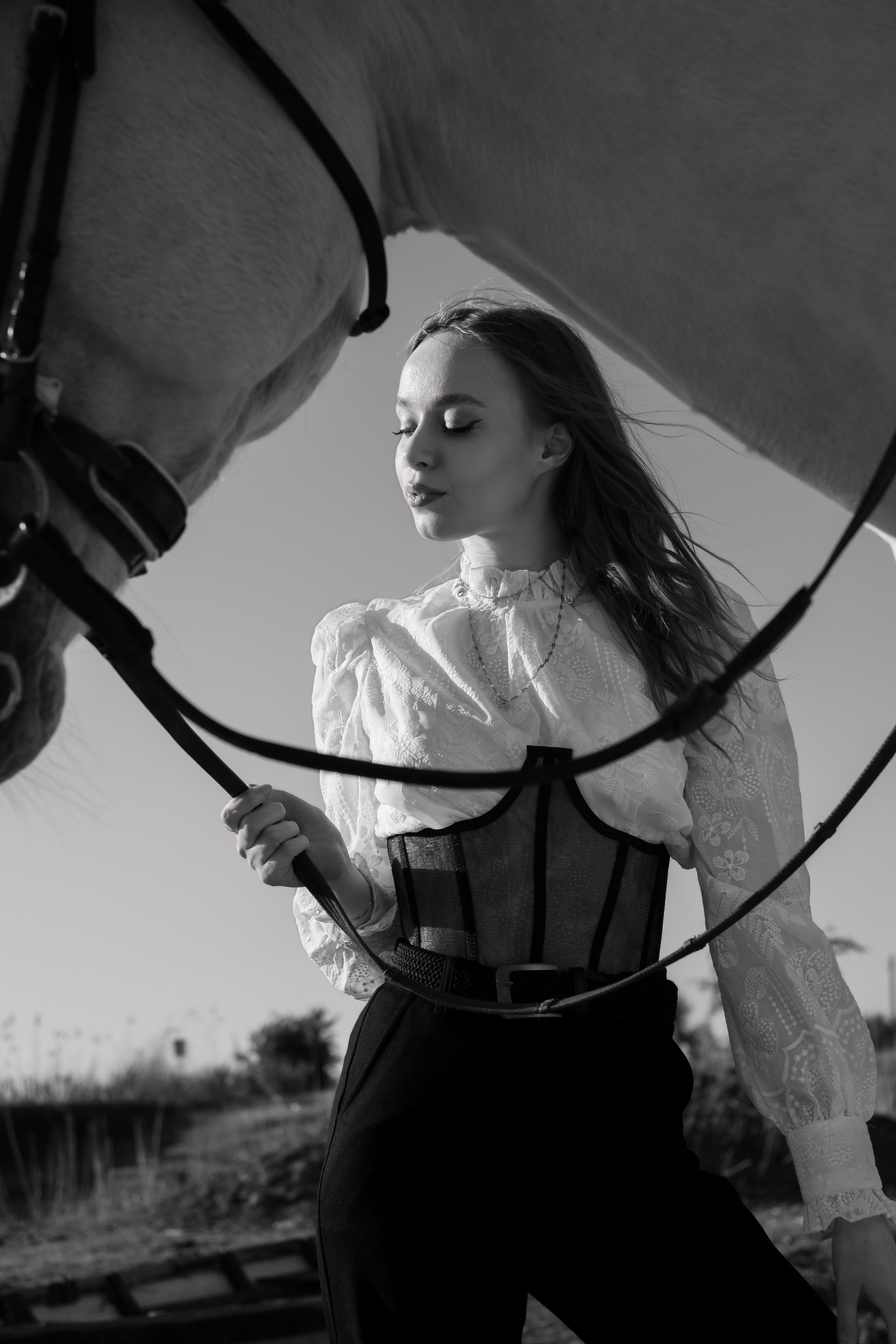 Horses. Фотограф в Москве. Женский и мужской портрет, лавстори (love story)