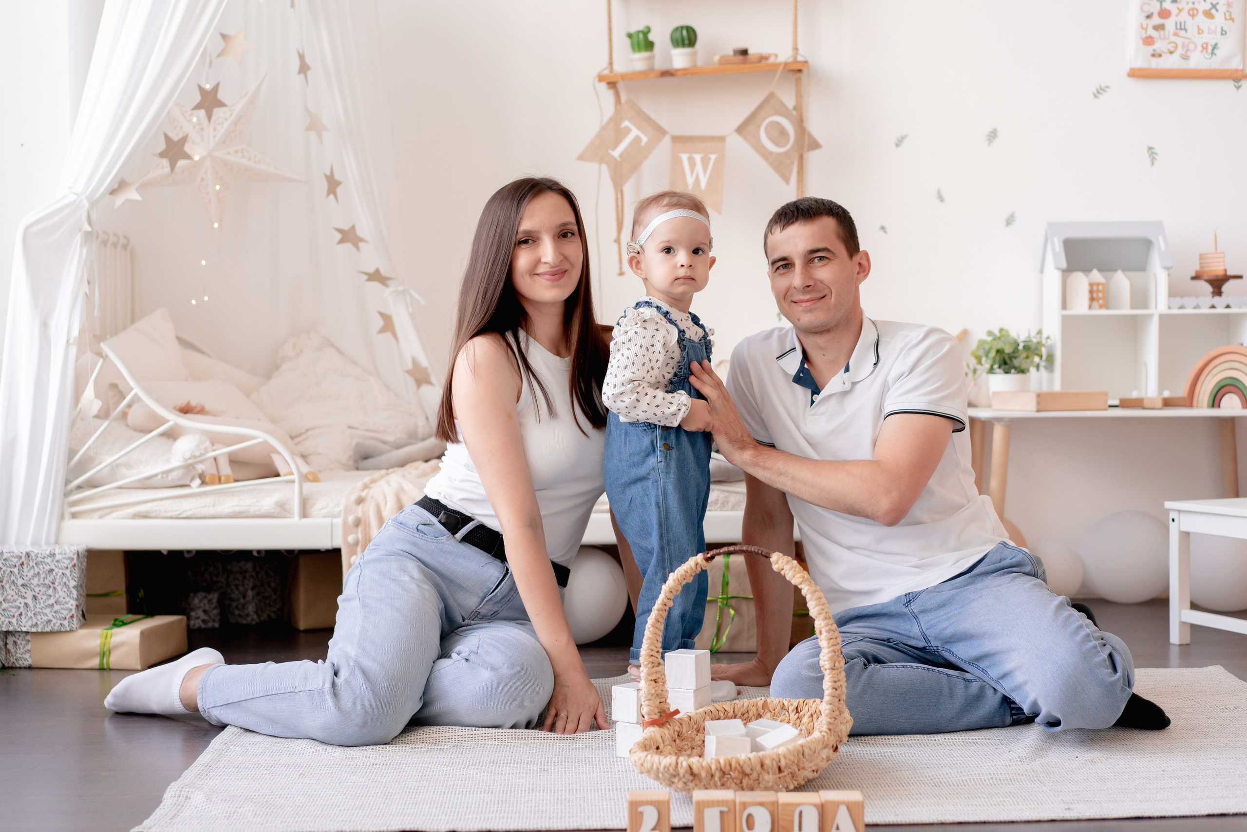 Ксении 2 годика!. Детская, семейная фотостудия в Санкт-Петербурге