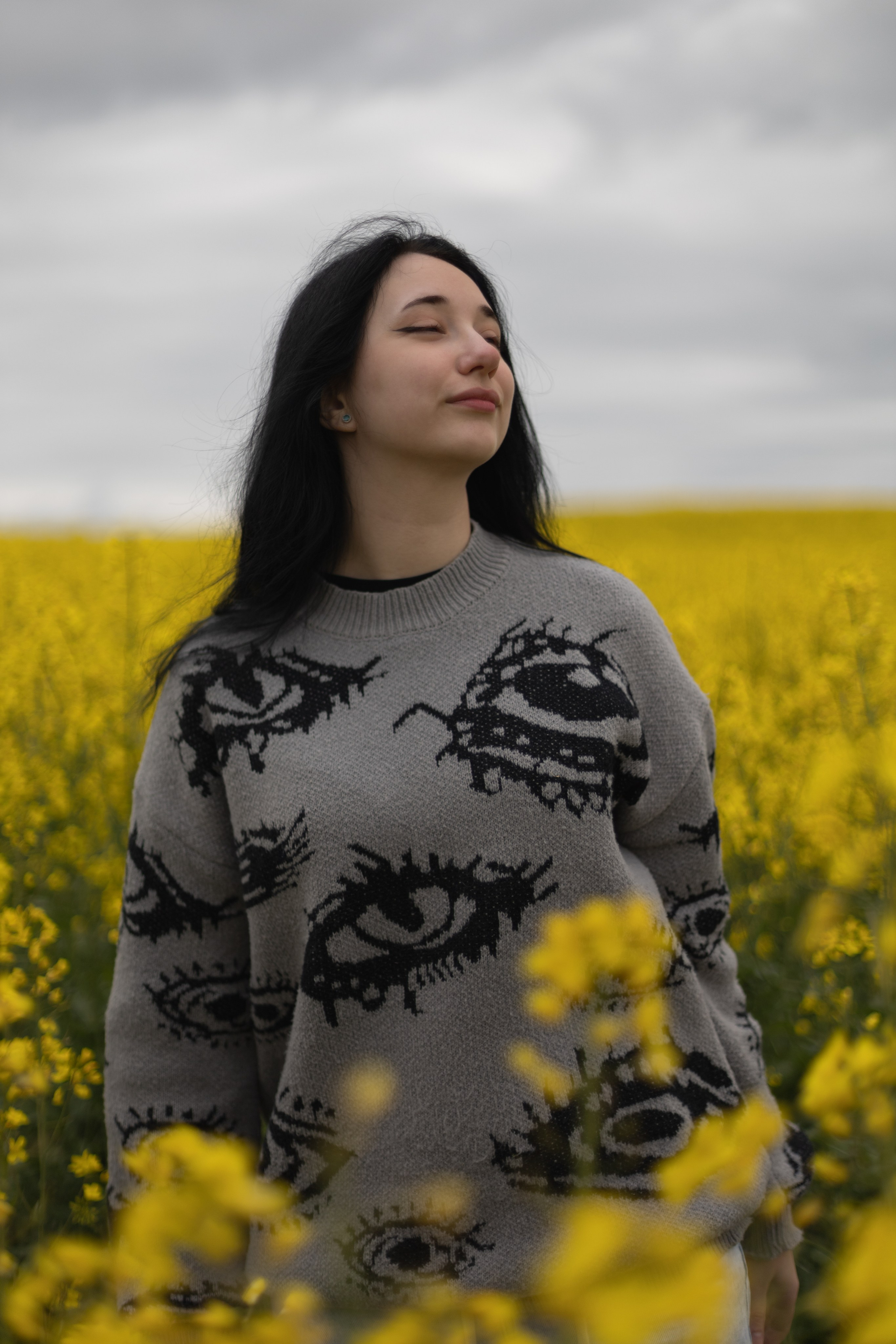 Полина Л — (Рапсовое поле). — Digital Noise —