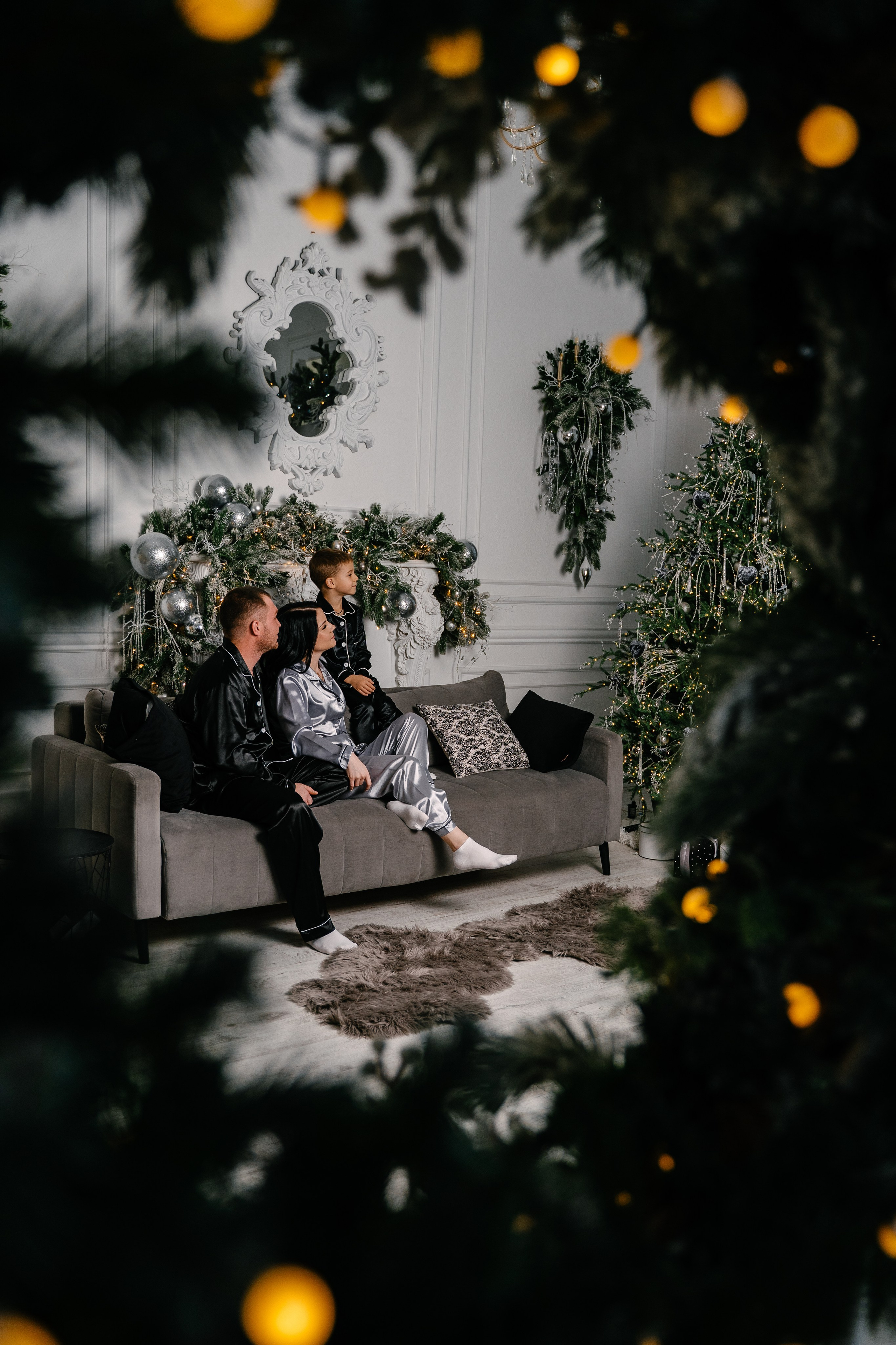 Новогодняя фотосессия в студии. Свадебный и семейный фотограф из Воронежа|Москвы Бубнова Екатерина