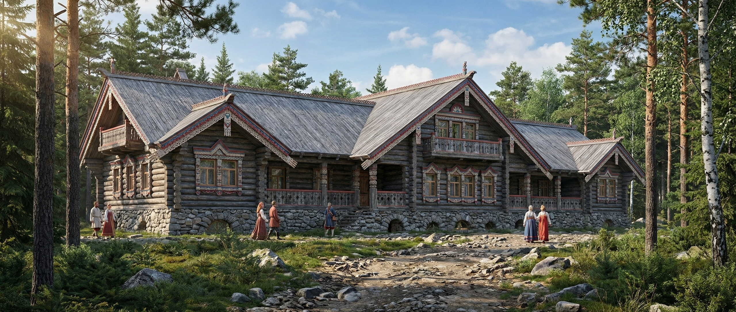 Царская баня, 500 м². Архитектор Касаткин и Партнёры