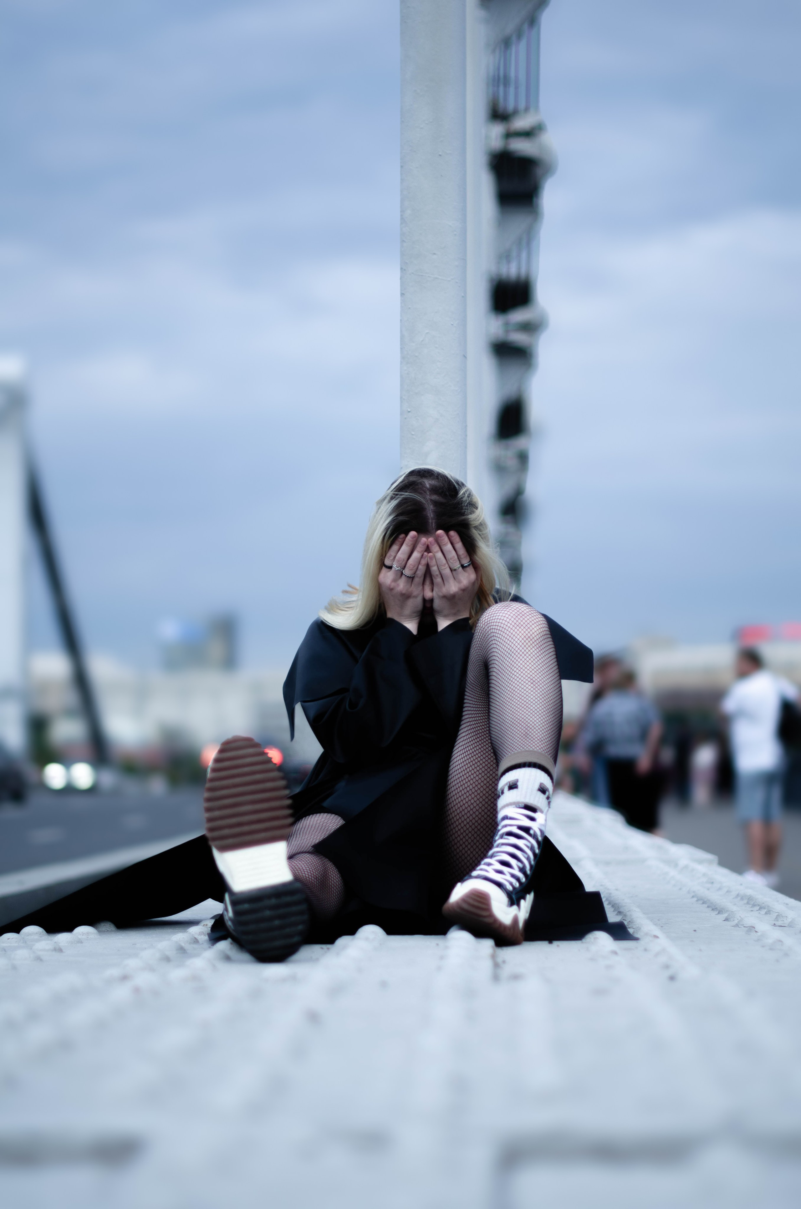 Анна. Гаражные фотки. Фотограф Ольга Назарова