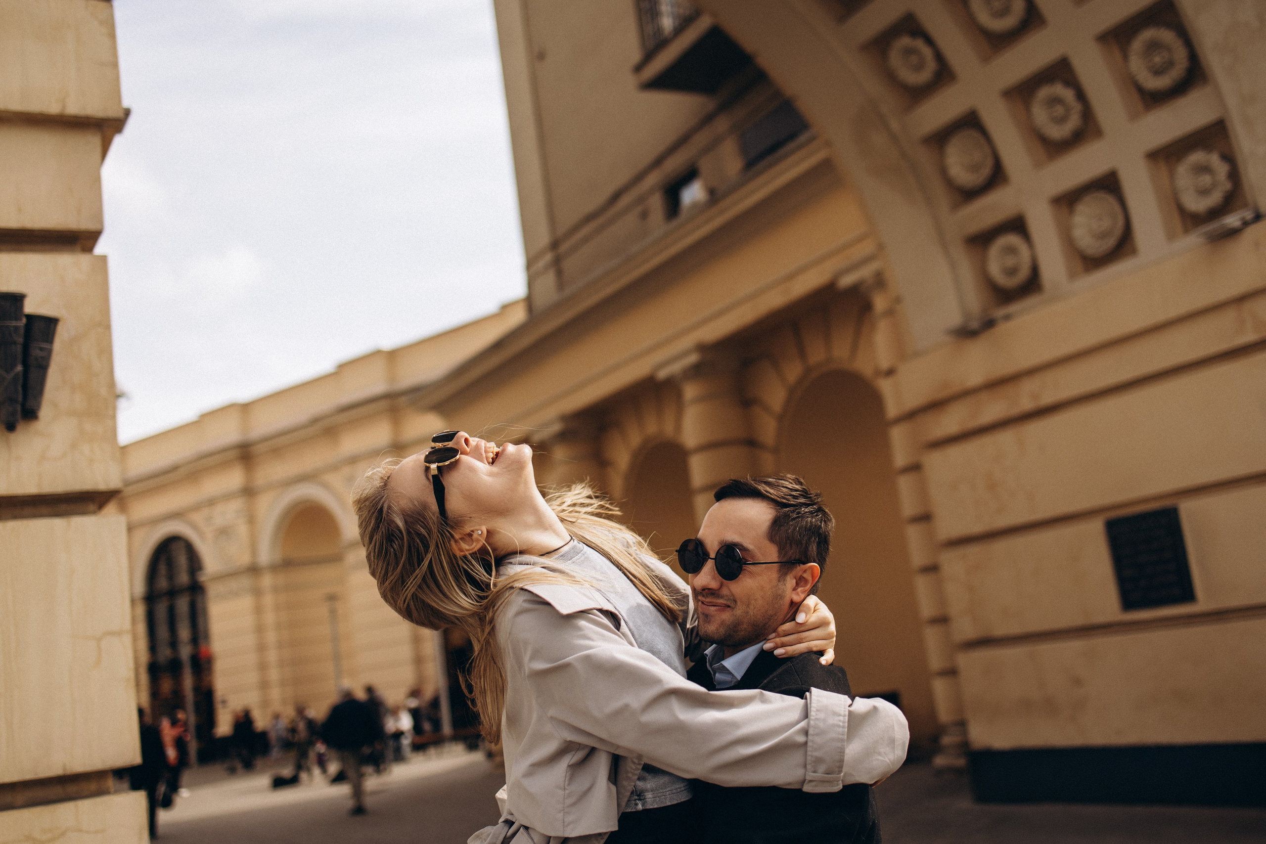 Даша и Влад, прогулка по Москве. Семейный фотограф в Москве Марина Петра