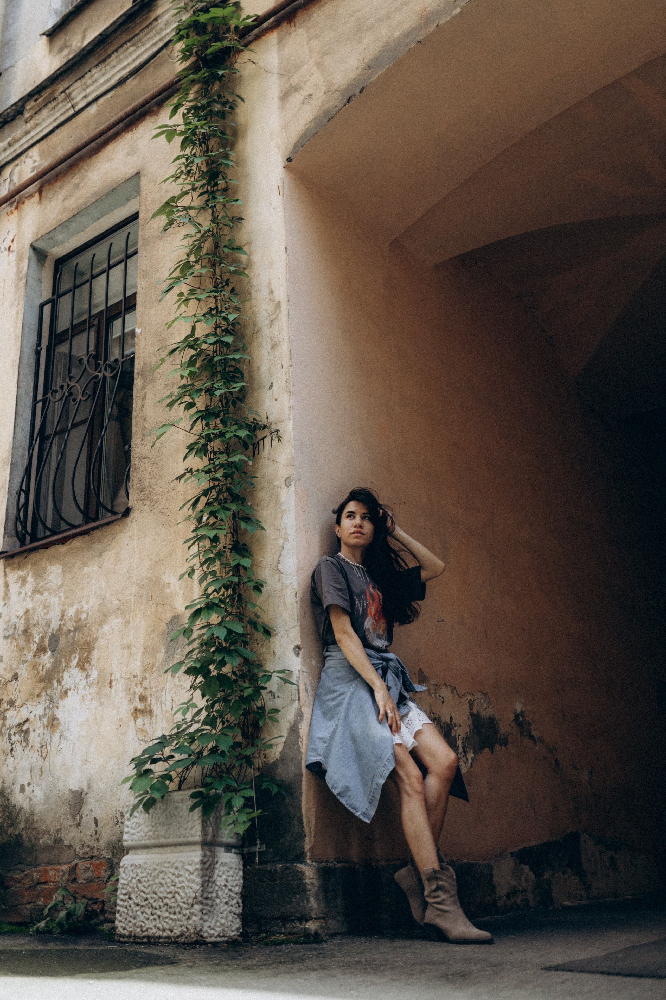 Алёна. Питерские дворики. Фотограф НОГИНСК, Москва, Анастасия Белая