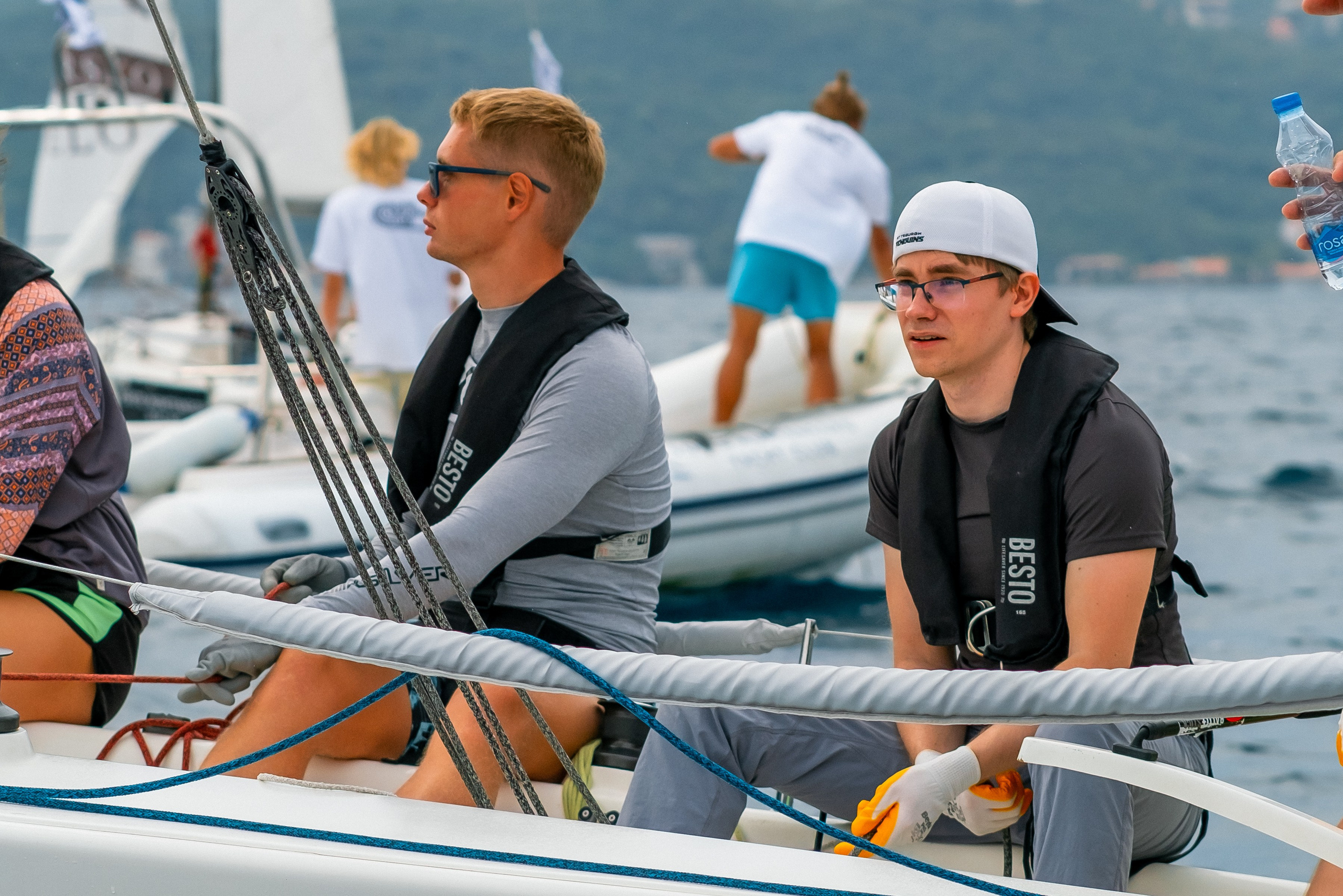Corporate Yacht Reggata. Family and wedding photographer in Montenegro