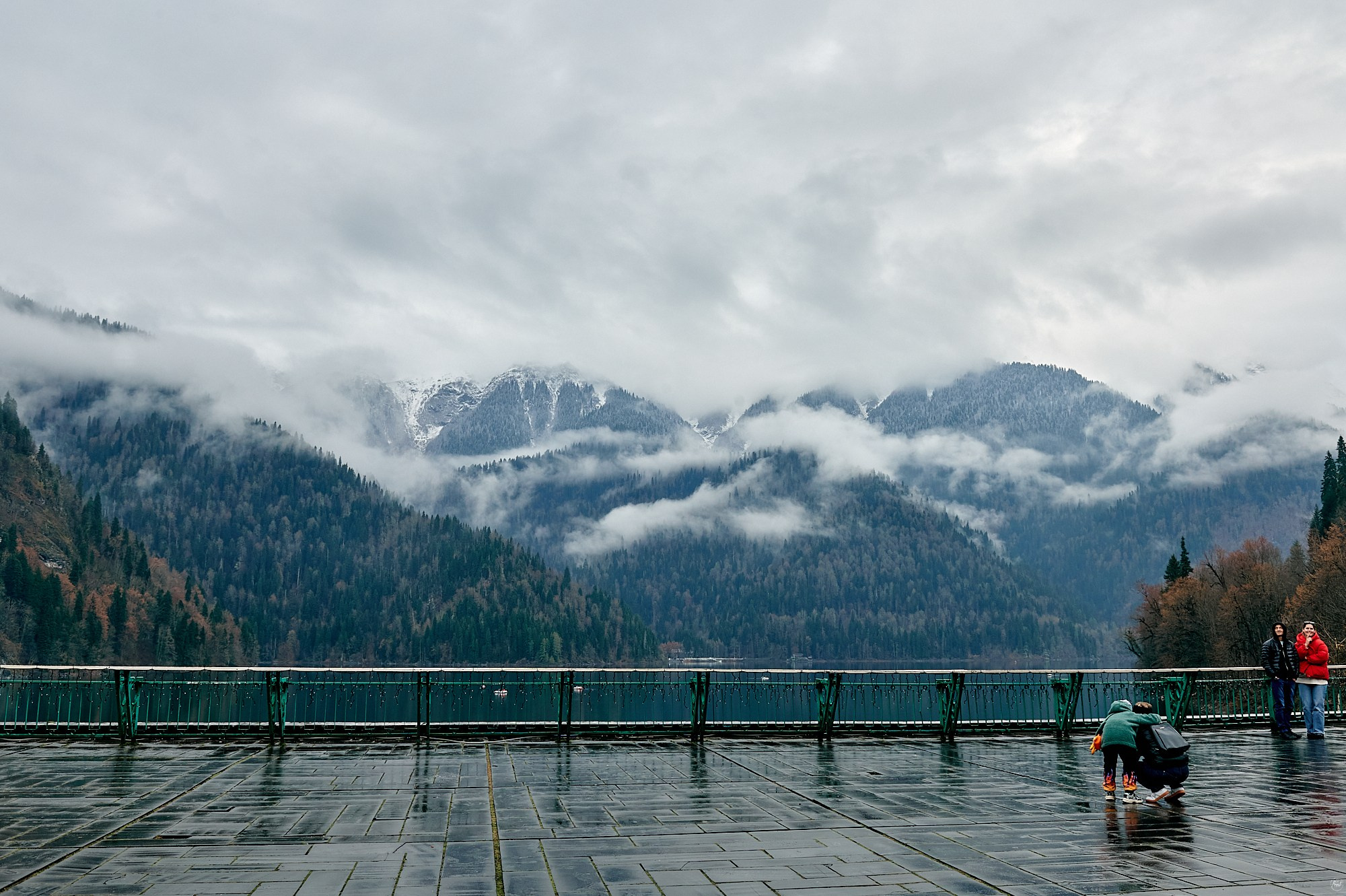 Озеро Рица, Абхазия. Декабрь 2024. Фотографии отовсюду и обо всем