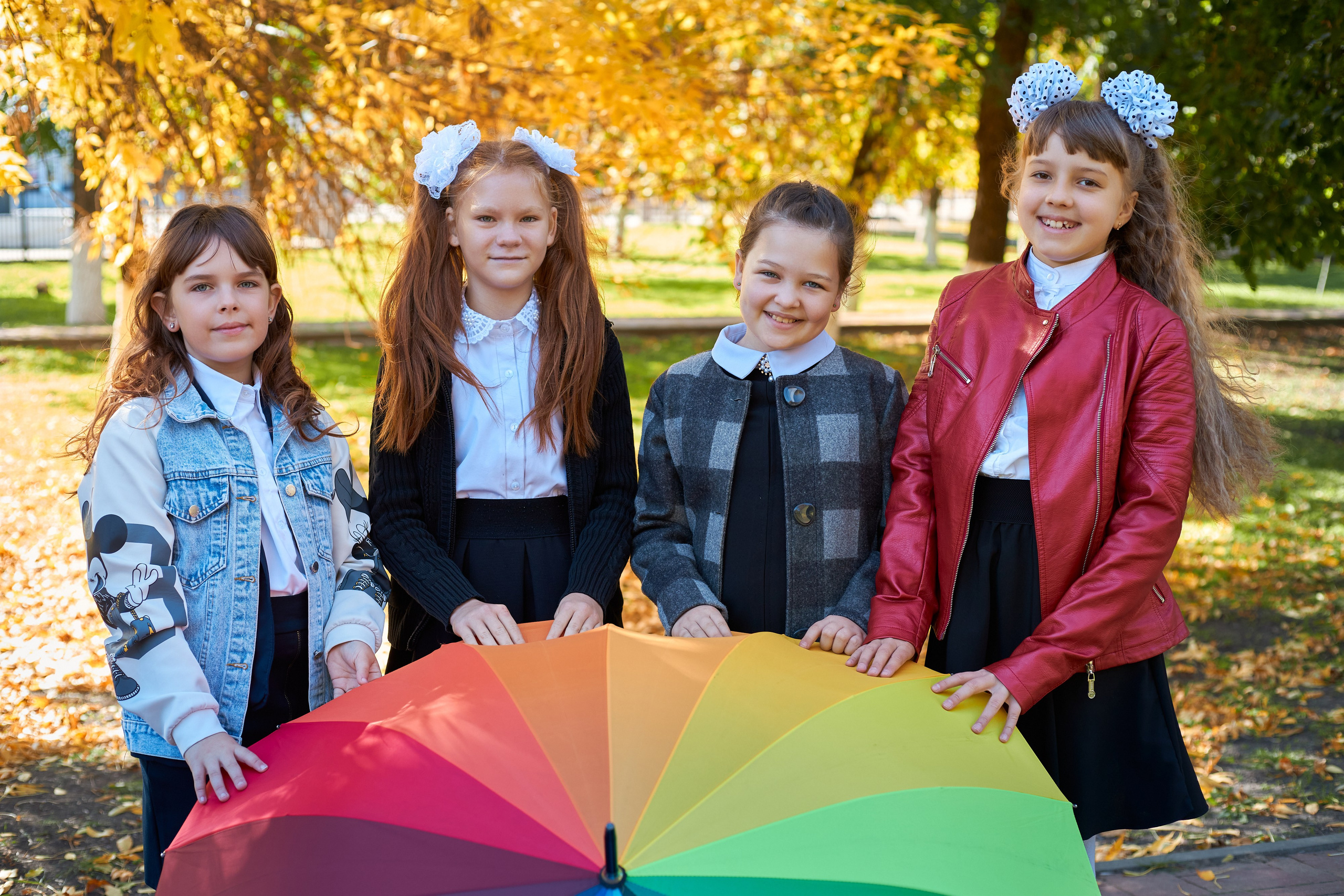 Съёмки в парке. Выпускные фотоальбомы Тацинская