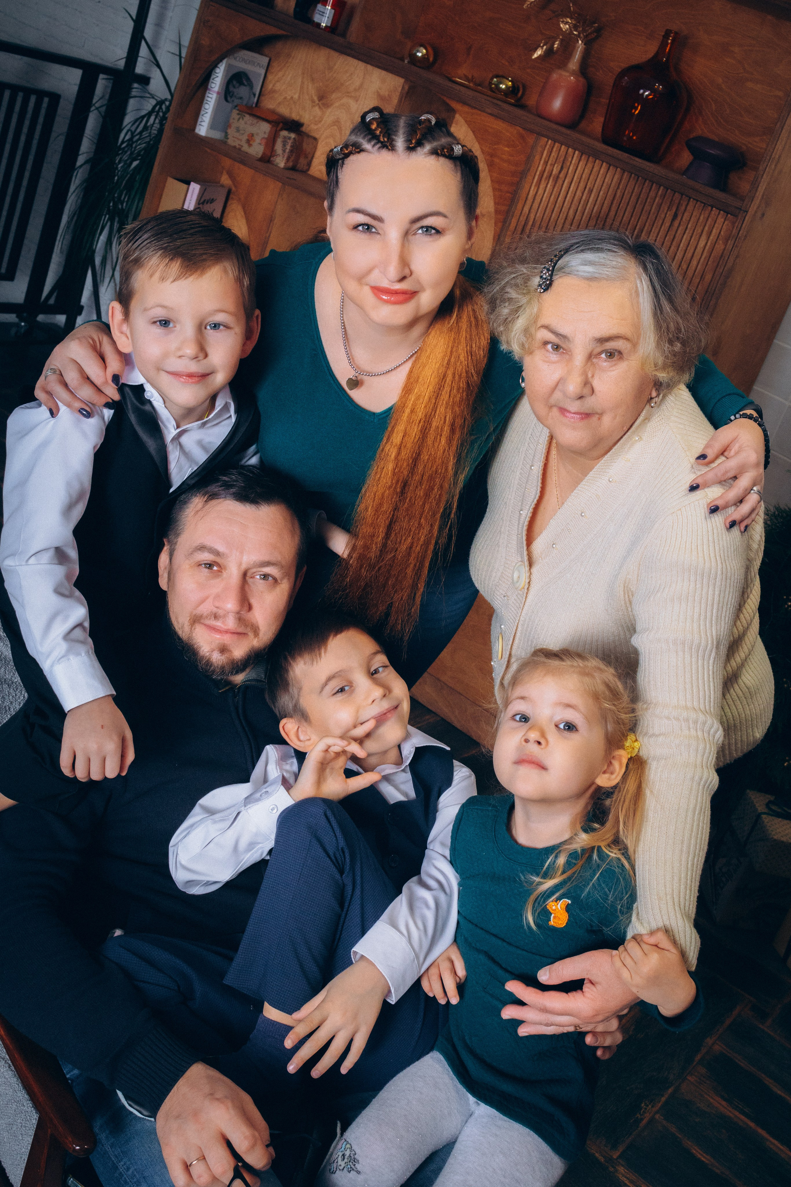 Большая Новогодняя семейная история. Фотограф в Санкт-Петербурге Светлана Арестова