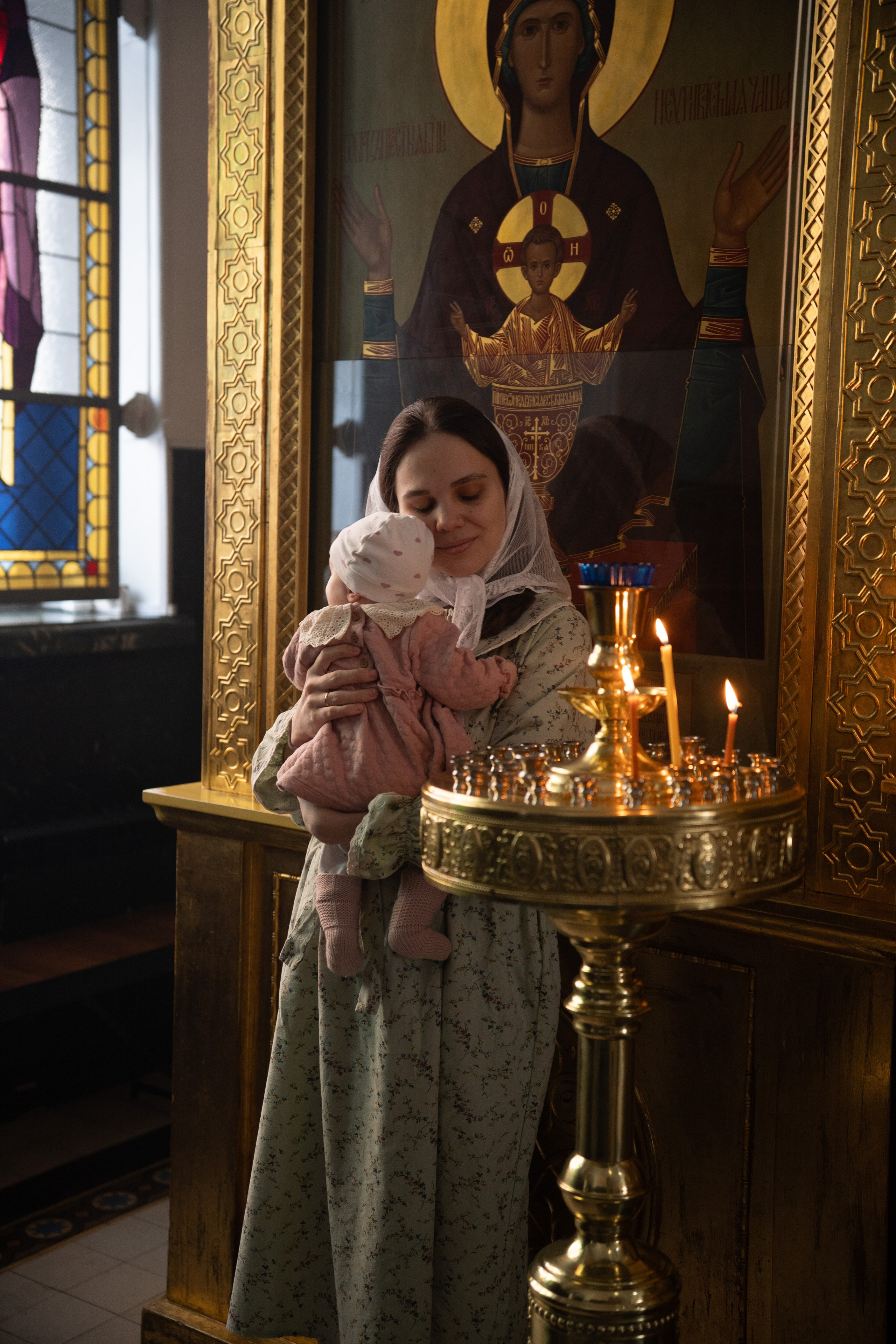 Крещение Есении. Студийный и портретный фотограф в САНКТ-ПЕТЕРБУРГЕИрина Махаон
