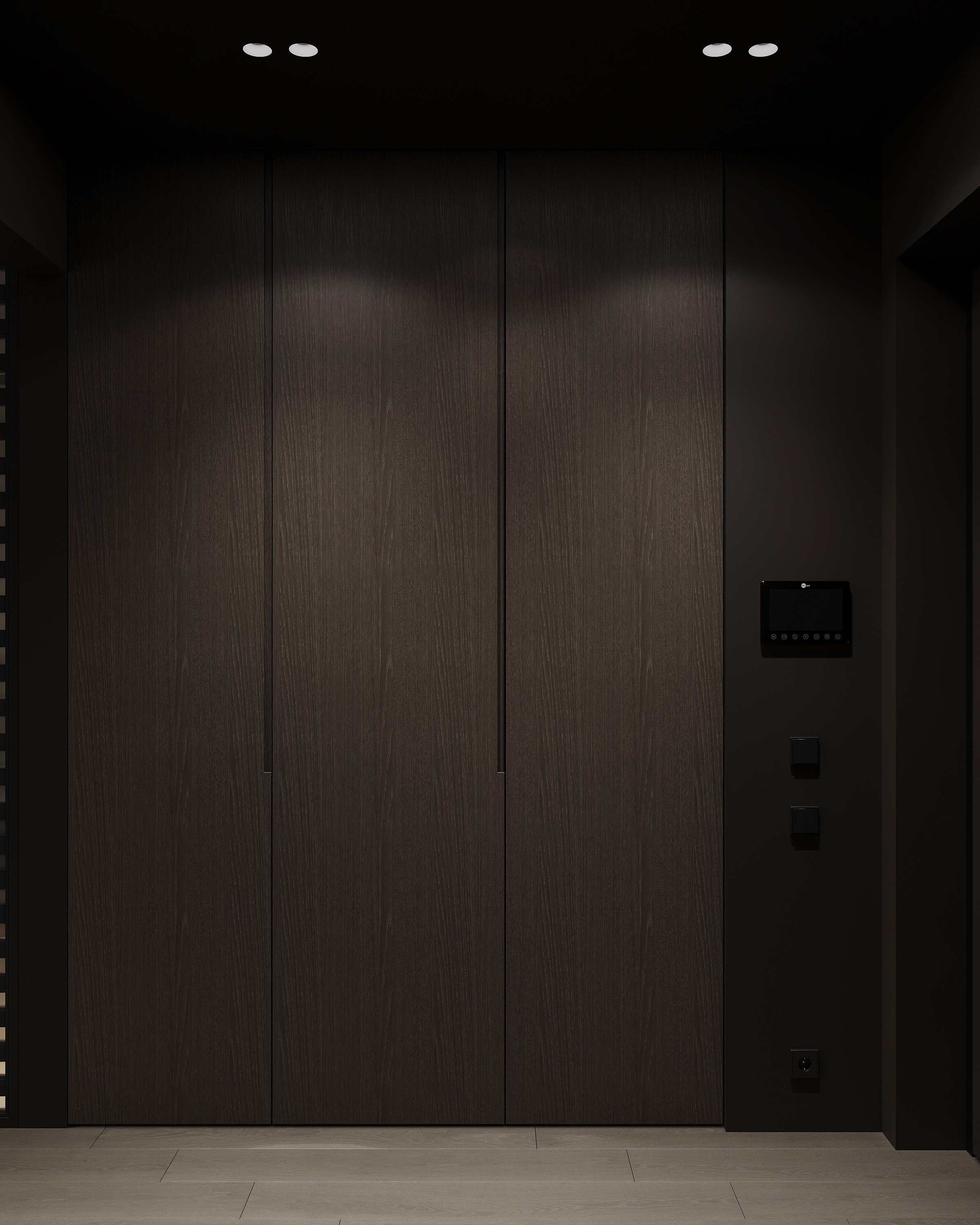 Прихожая + кухня-гостиная + спальня. Ronirosse