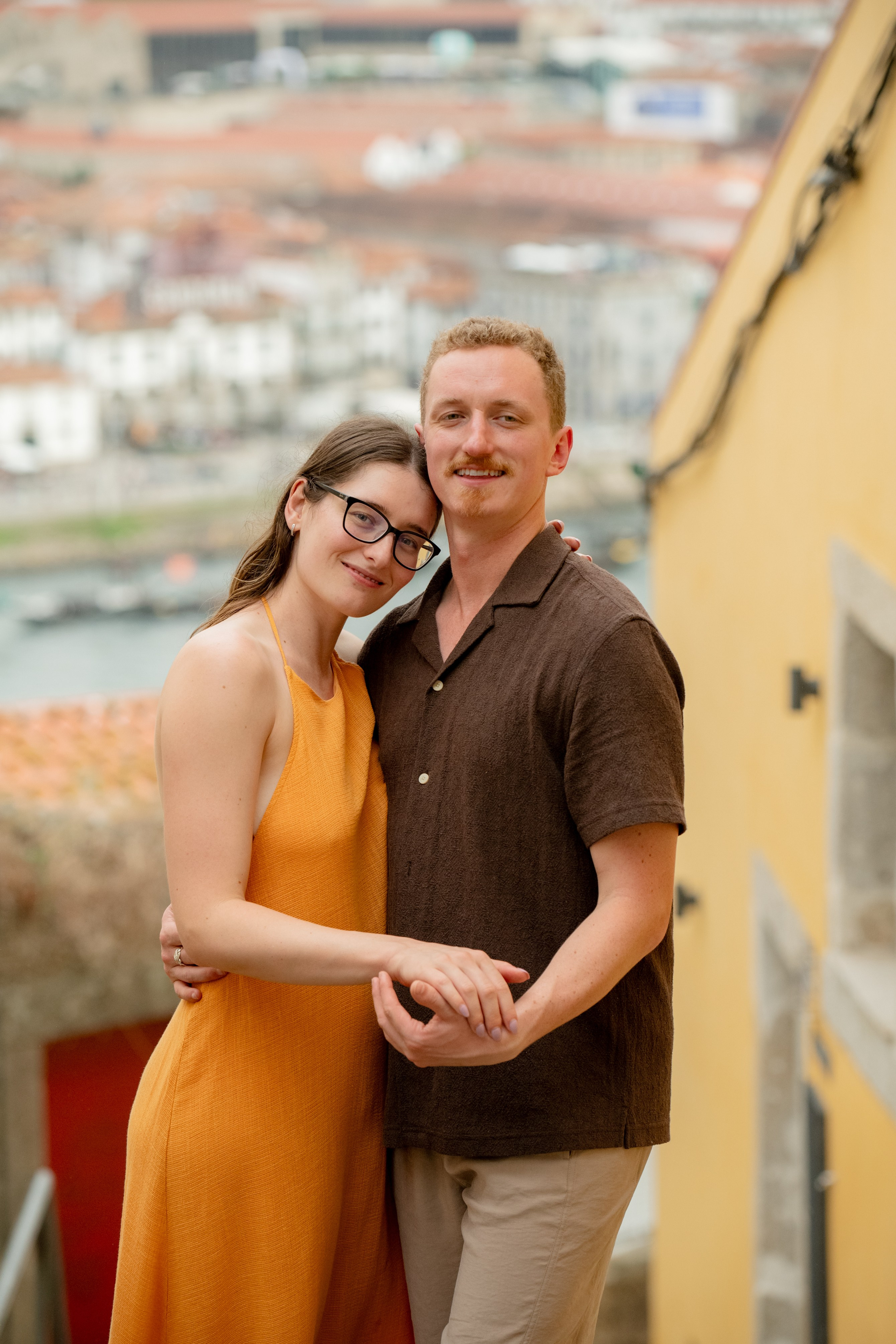 STEPHANIE and MICHAEL. Porto. Anastasiia Antoniuk portrait, family and couple photographer, Portugal