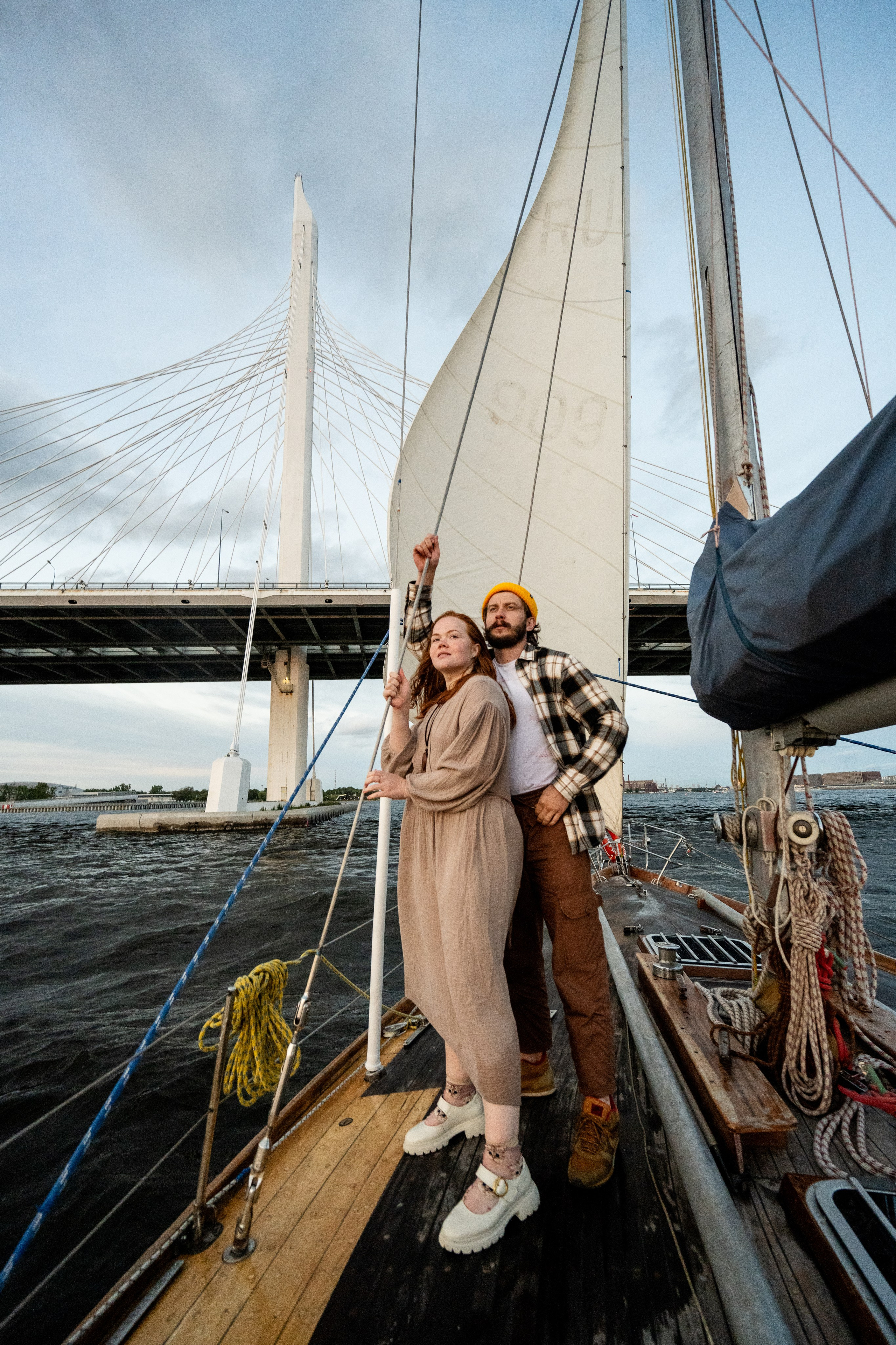 Даниил и Виктория. Яхта. Свадебный и семейный фотограф в СПб Валерия Фомичева