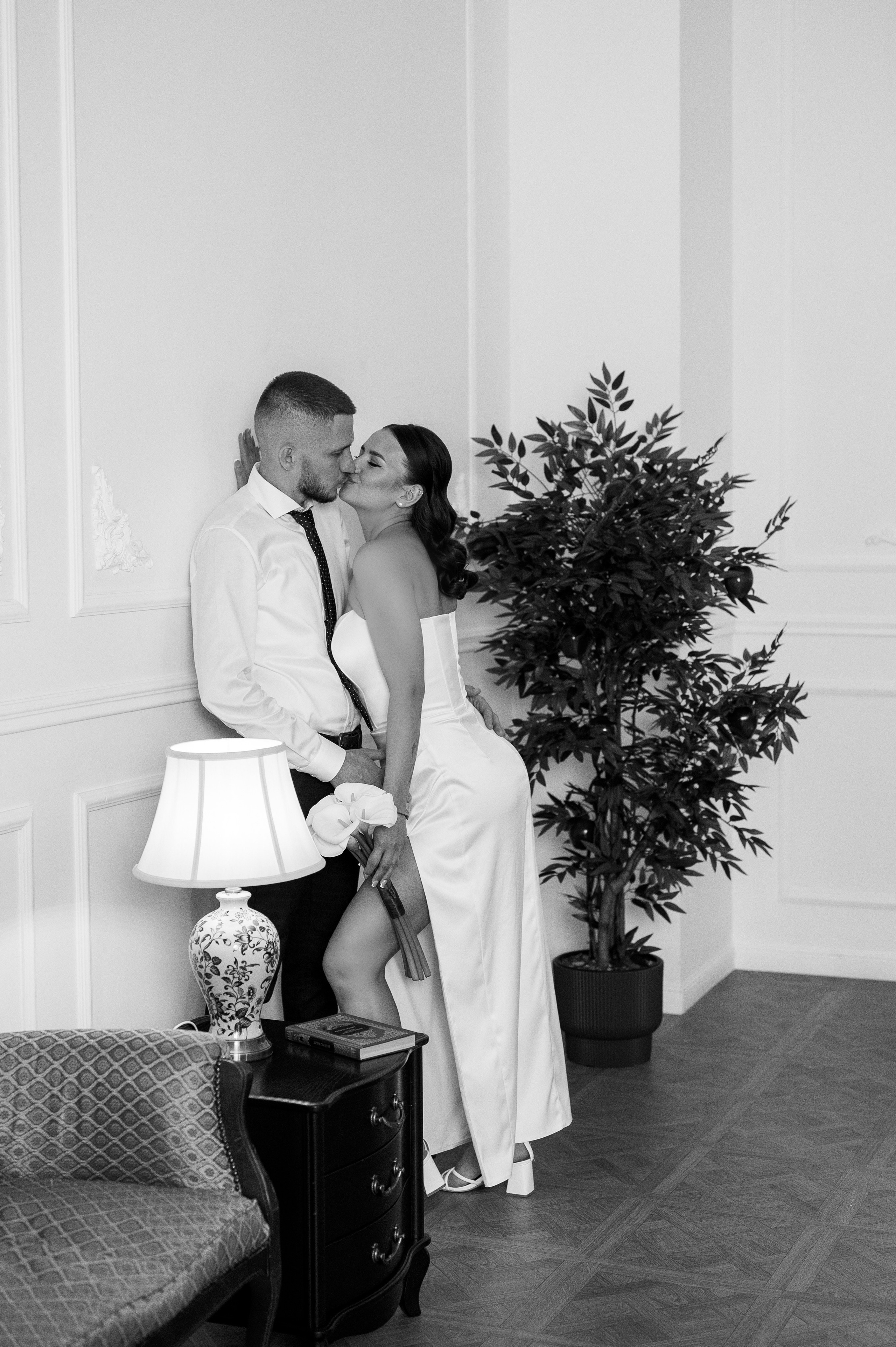 Свадебная фотосессия в студии. Свадебный и семейный фотограф в Краснодаре Алина Мельник