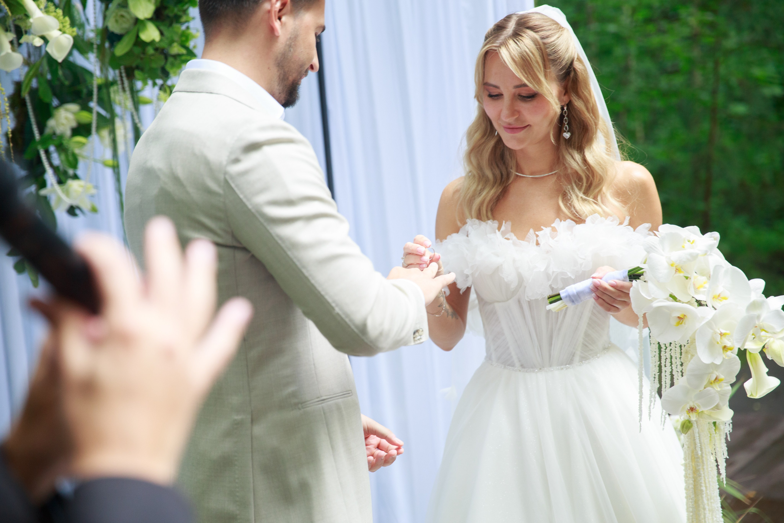 Элегантная летняя свадьба Галины и Дмитрия. Фотограф в Москве Владимир Осиченко — портреты, мероприятия, репортажи