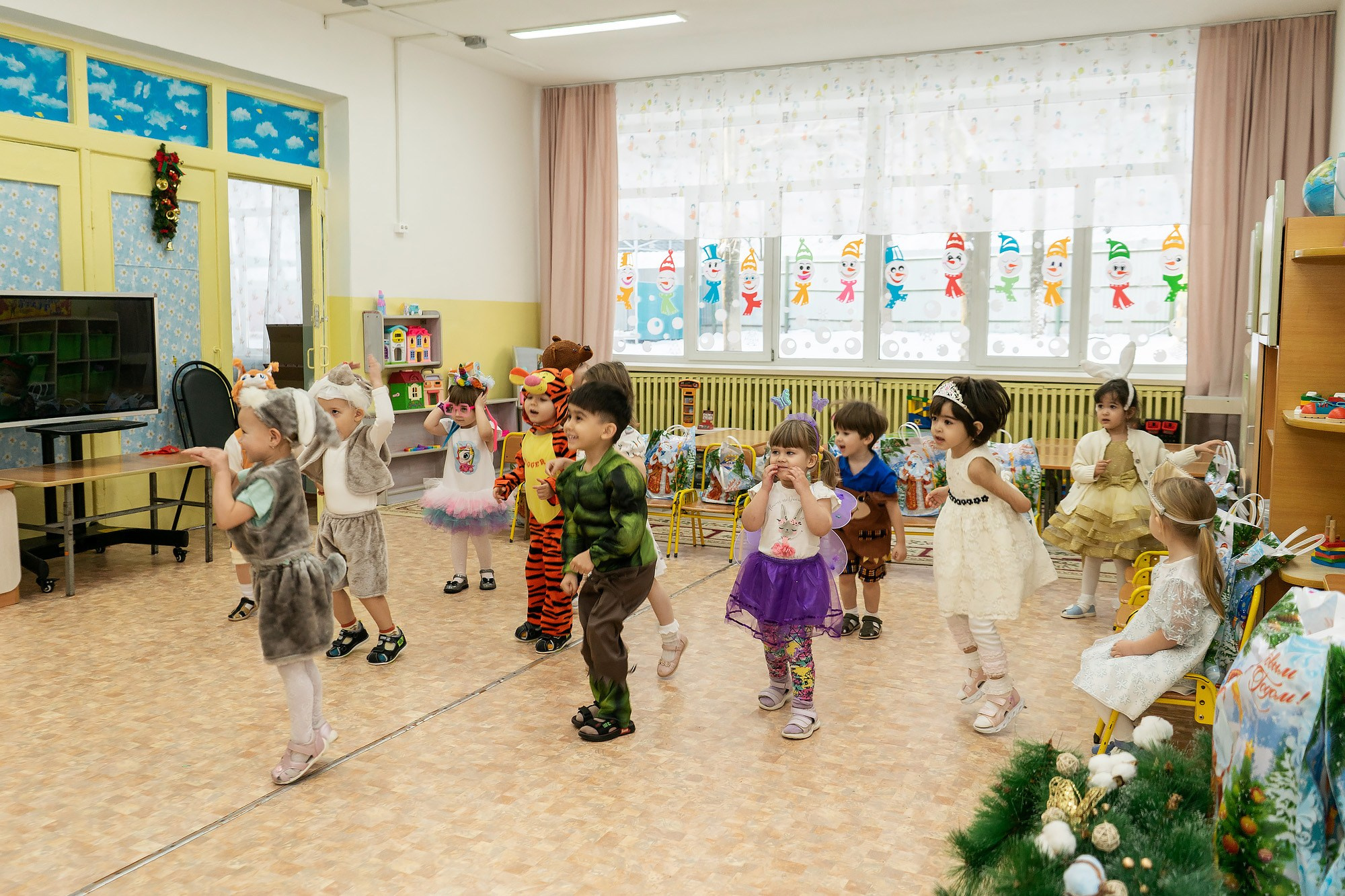 Новогодний утренник, малыши. Семейный и детский фотограф во Владивостоке Мария Гой