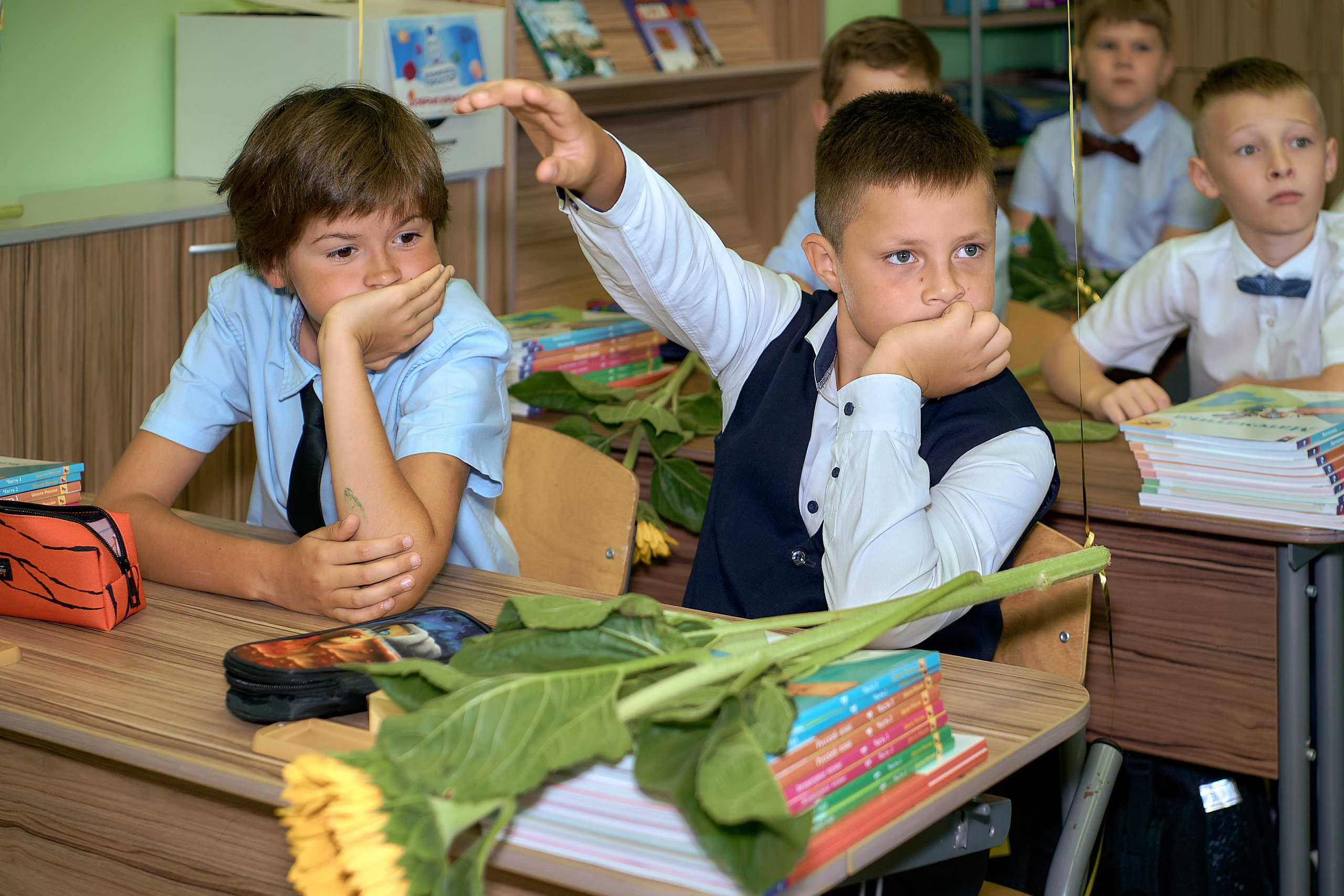 Уже ЧЕТВЕРТЫЙ класс пошел (школа № 3 в Апрелевке). Школьный и семейный фотограф, Одинцово